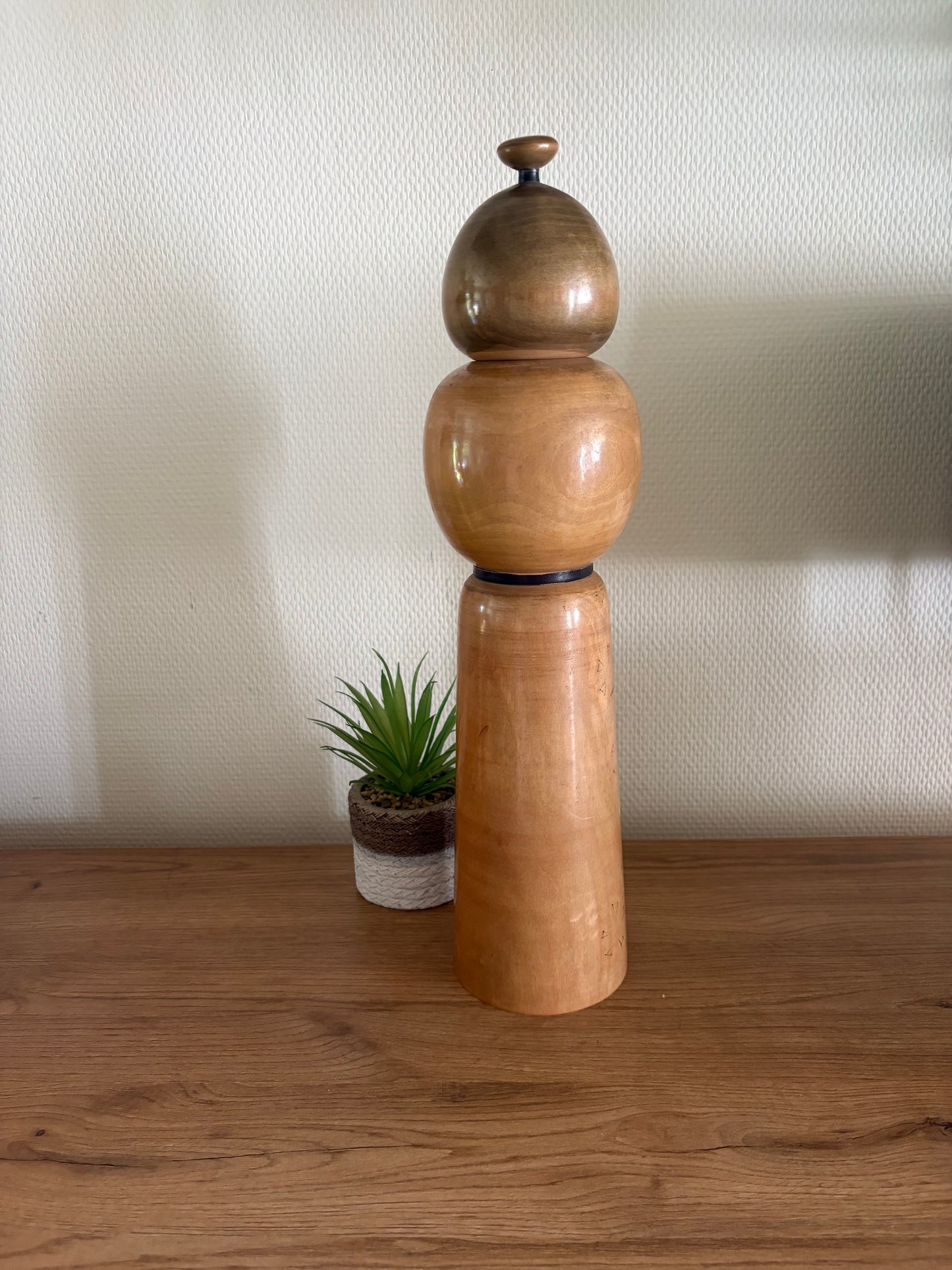 Rare Vintage Creative Kokeshi By Sadao Kishi (1932-1998)- XL 45cm