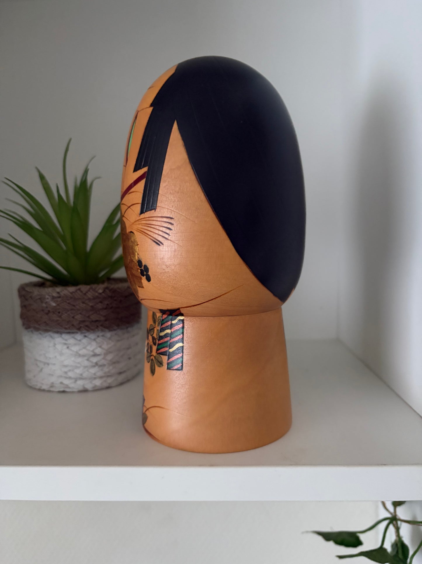 Rare vintage Sosaku kokeshi by Sato Suigai (1920-)