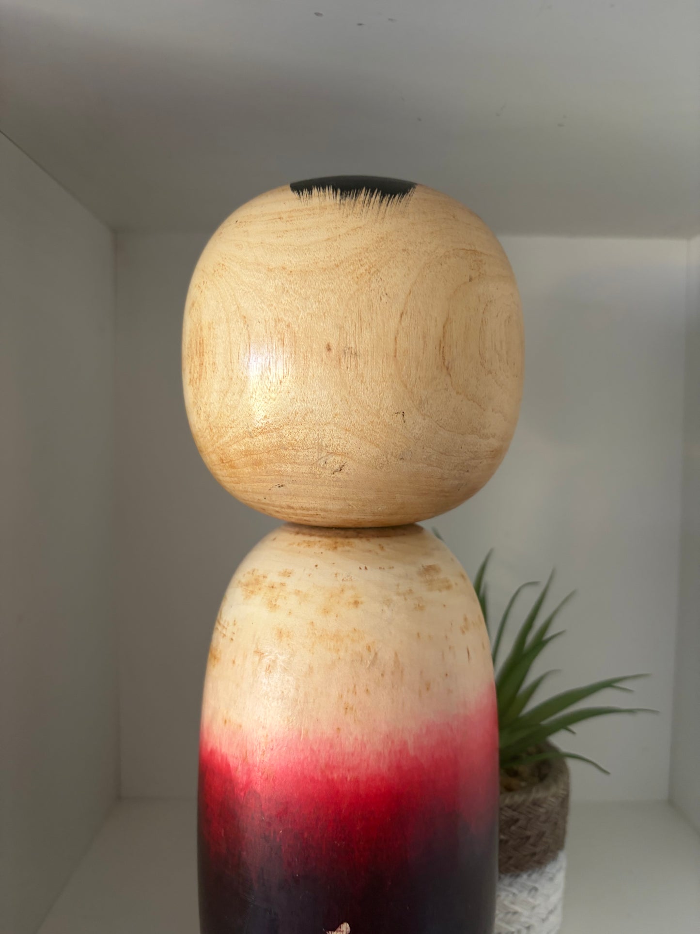 Vintage Sosaku kokeshi by Sato Kouson