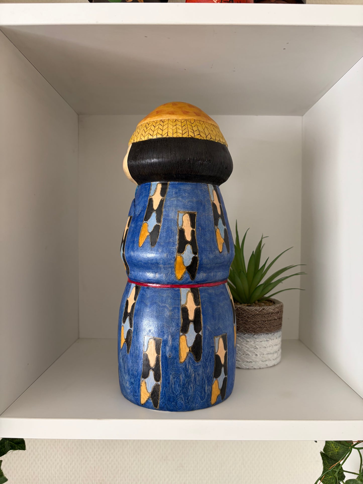 One off a kind Sosaku kokeshi by Megumi Nozawa