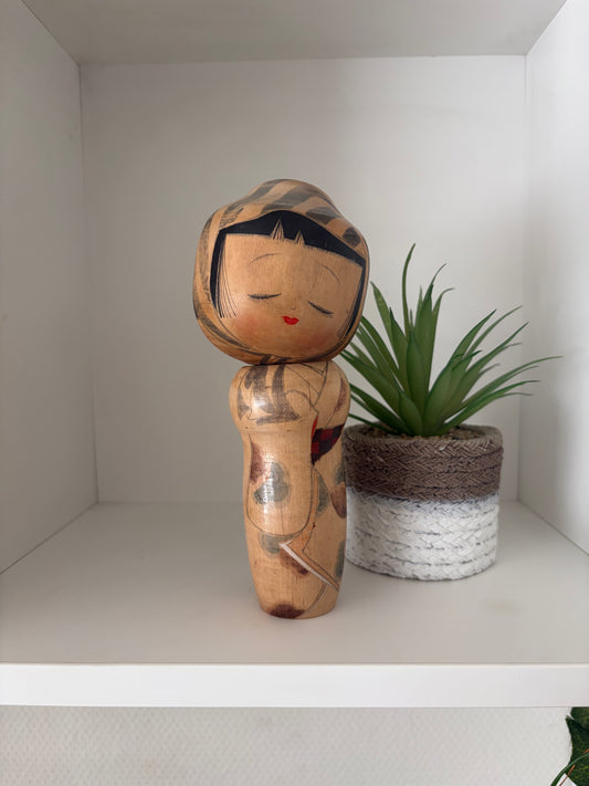 Rare vintage Sosaku kokeshi by Imai Tamamizu