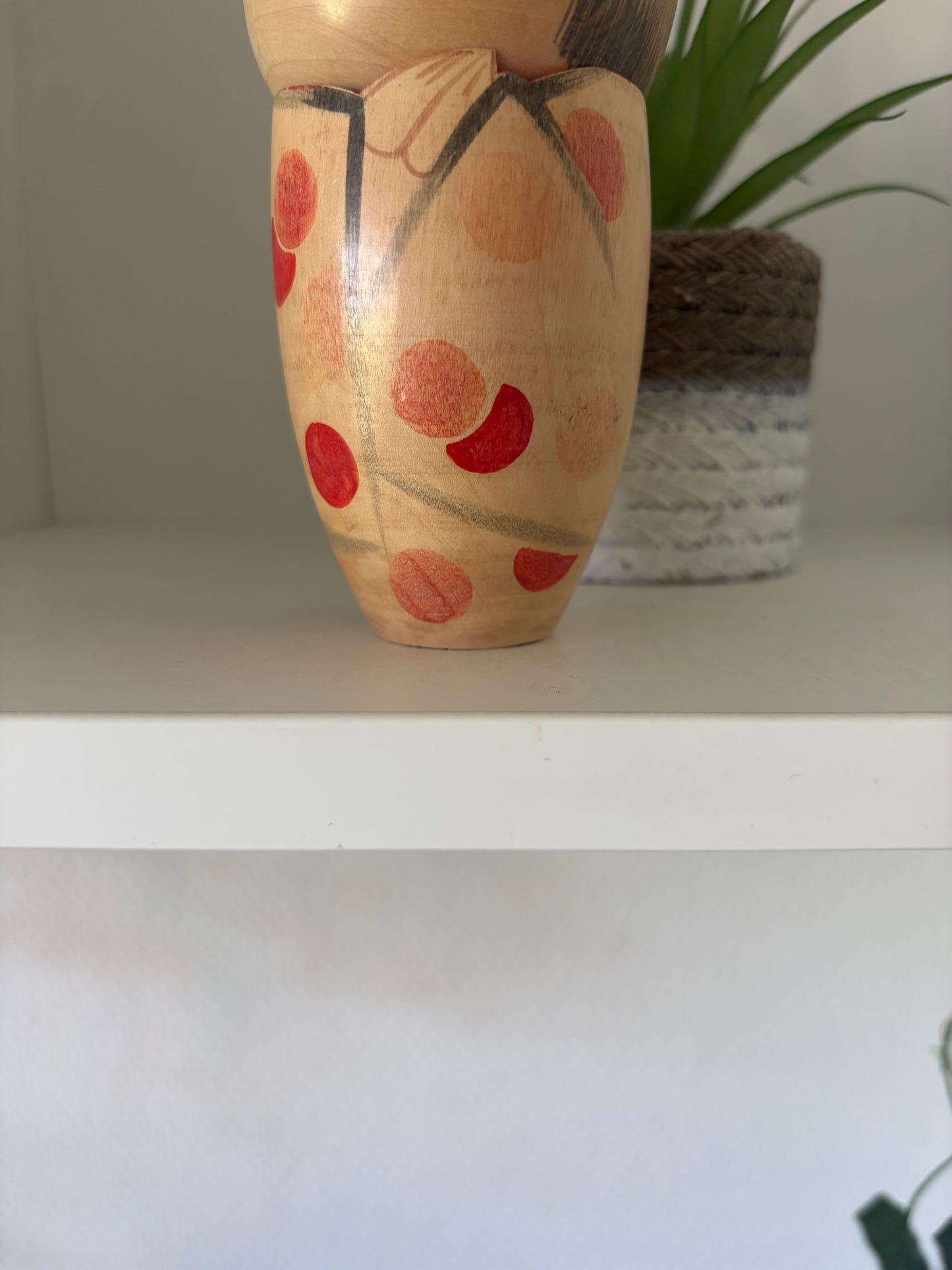 Vintage Sosaku kokeshi by Sansaku Sekiguchi (1925-2018)