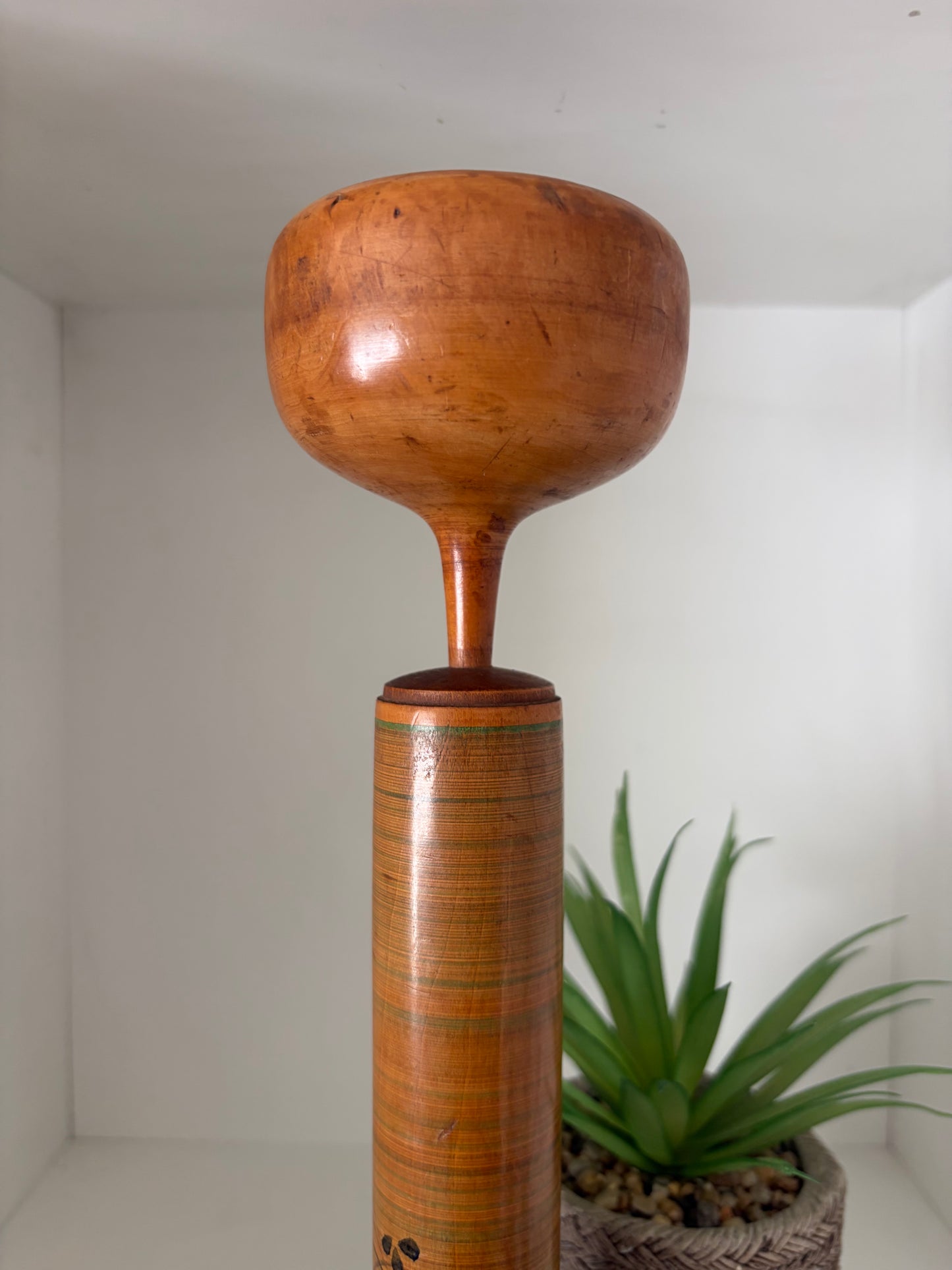 Rare Vintage Creative Kokeshi By Kahei Katase (1922-2015)