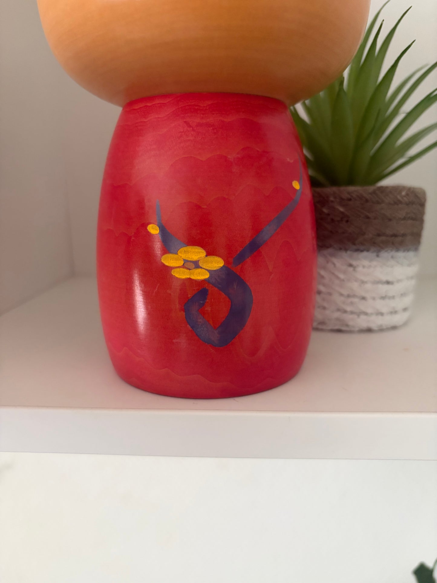 Rare vintage Sosaku kokeshi by Takahashi Hashime (1918-2002)