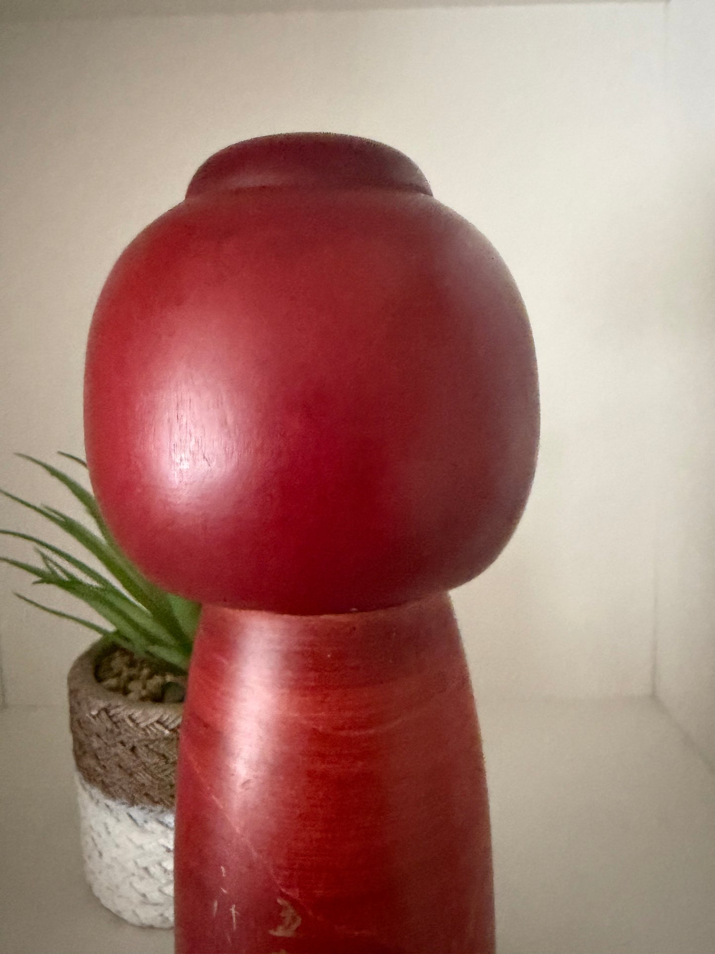 Vintage Sosaku kokeshi by Sato Suigai (1920-)
