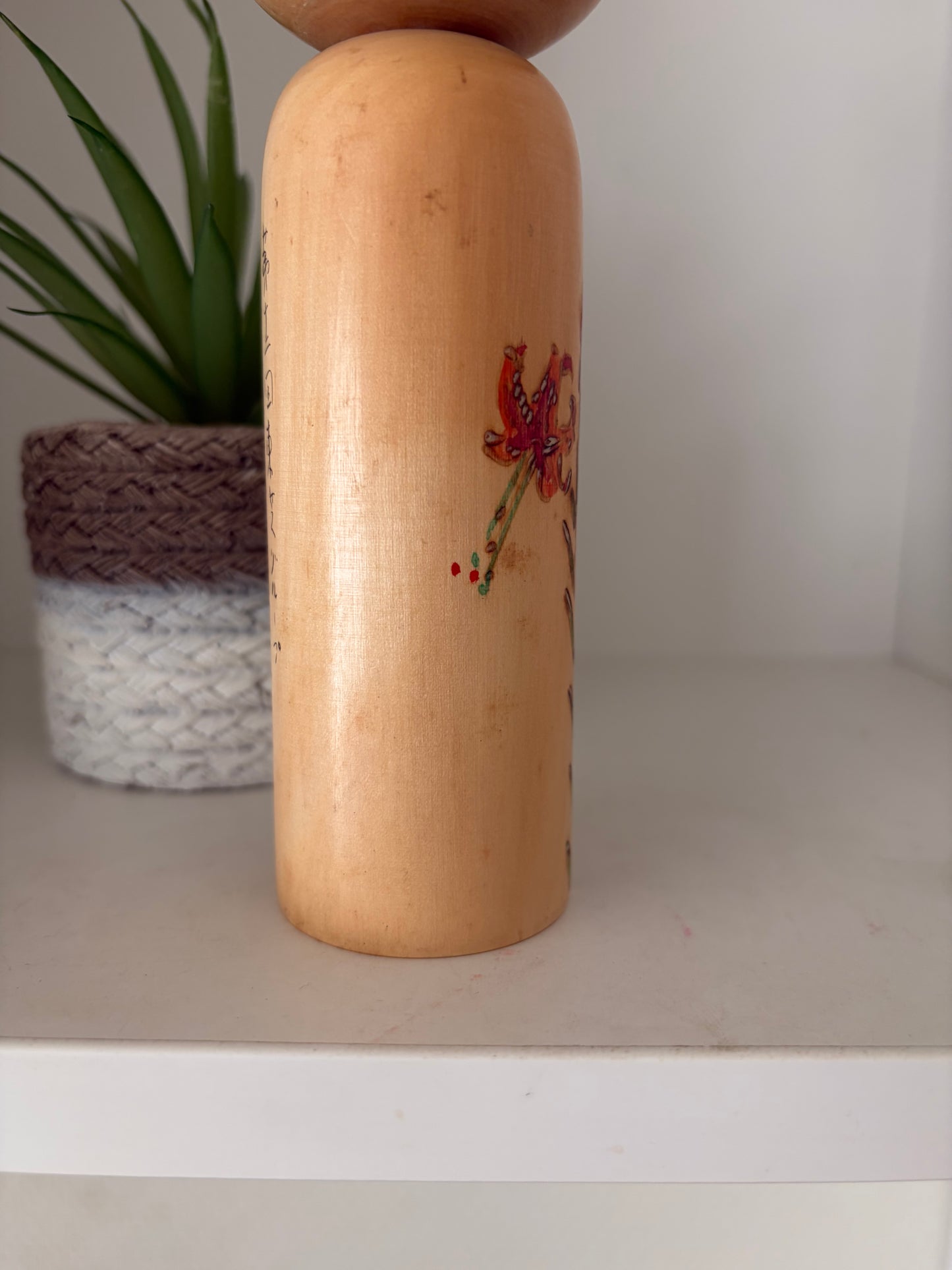 Vintage Creative Kokeshi By Takahashi Akinori (1957-)