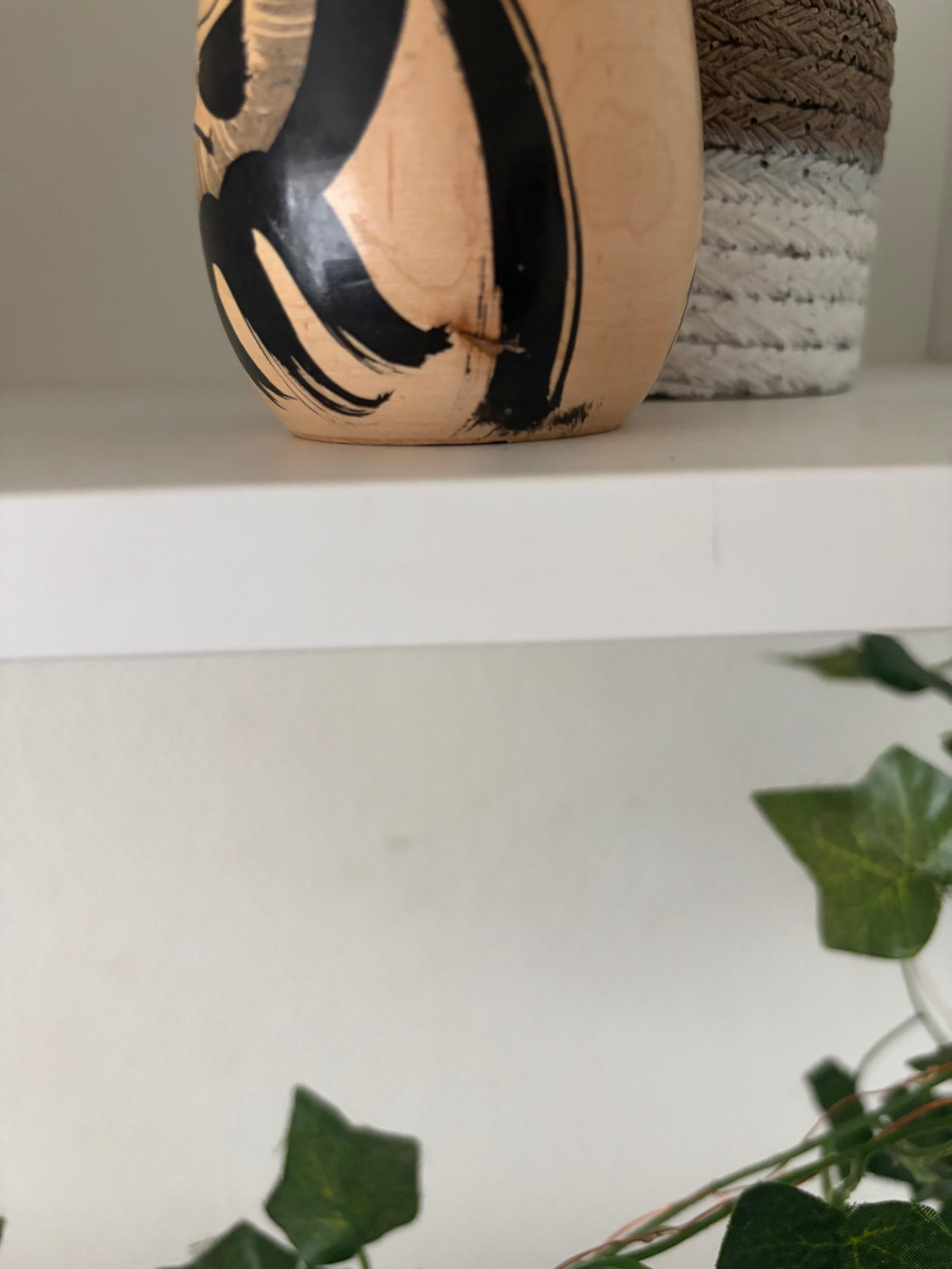 Vintage Daruma kokeshi