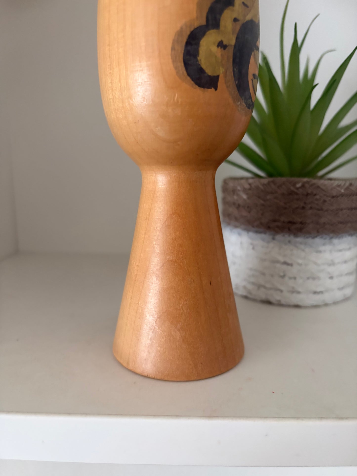 Rare Vintage Creative Kokeshi by Fukuju Yusa (1930-2001)