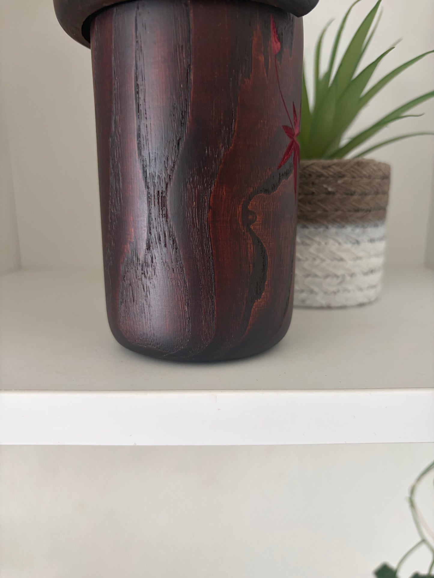 Beautiful vintage Gumma kokeshi by Usaburo