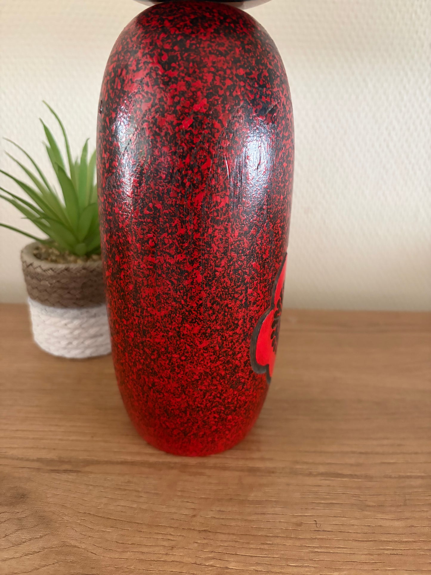 Rare vintage Sosaku kokeshi by Sato Kouson