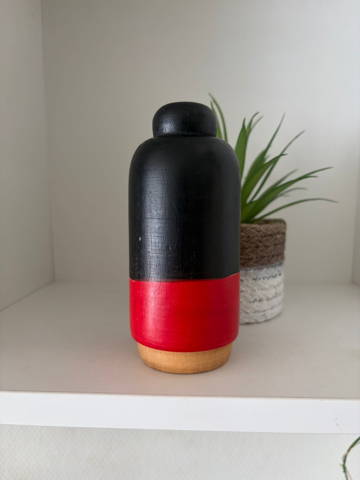 Rare Vintage Creative Kokeshi By Hiroe Fukushima