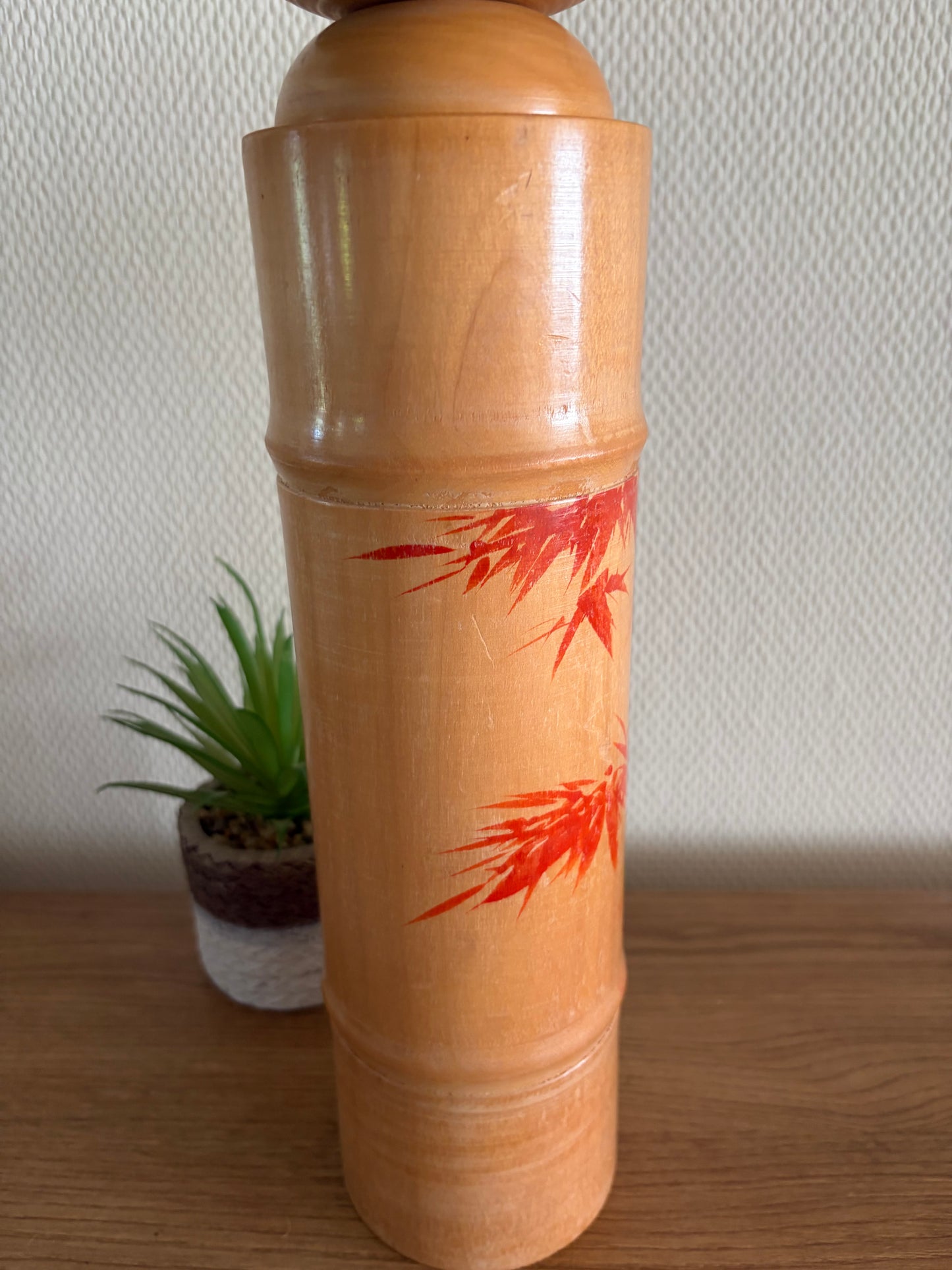 Rare vintage Sosaku kokeshi by Sato Kouson