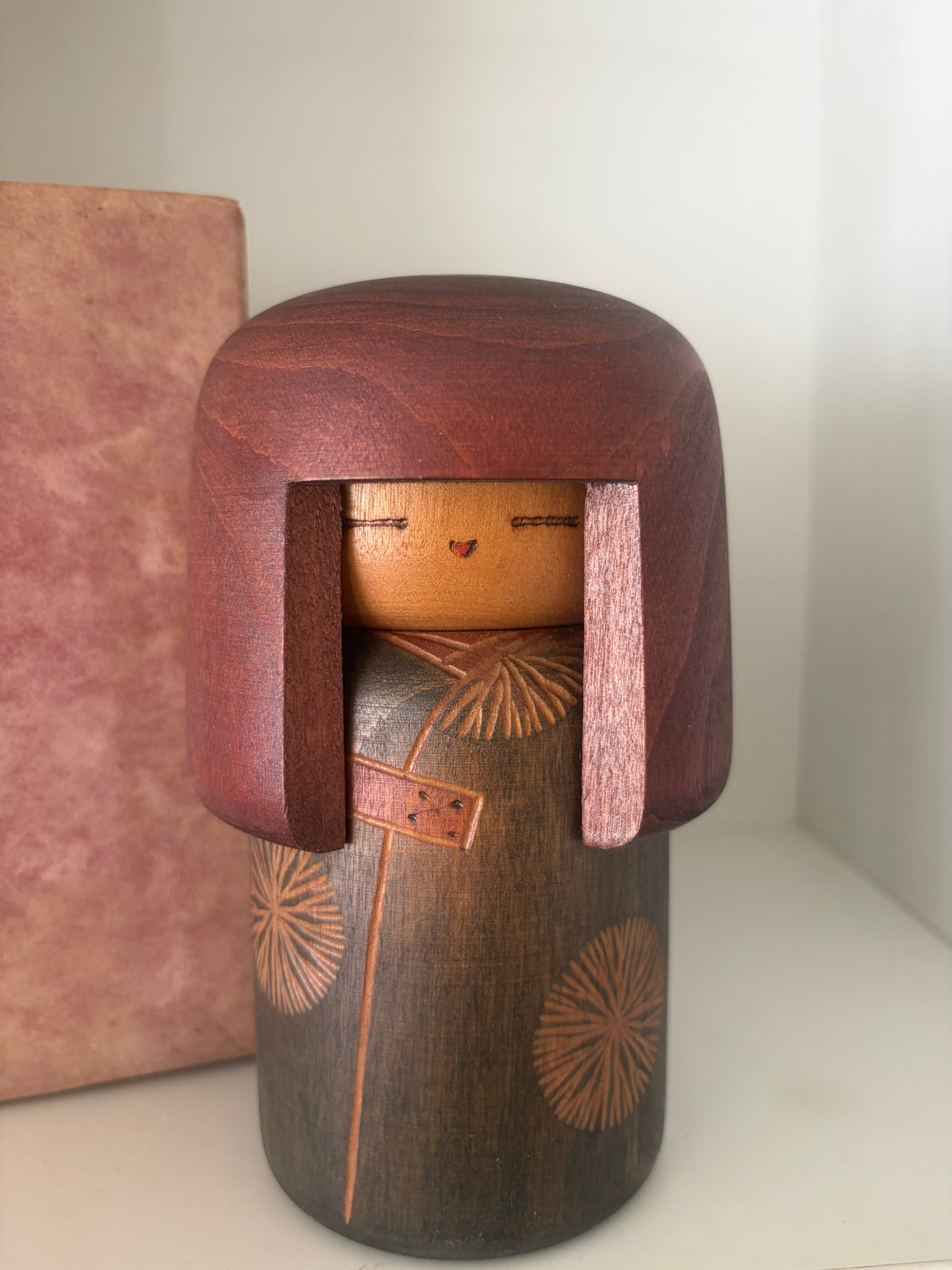 Vintage Gumma Kokeshi by Sansaku Sekiguchi (1925-2018)