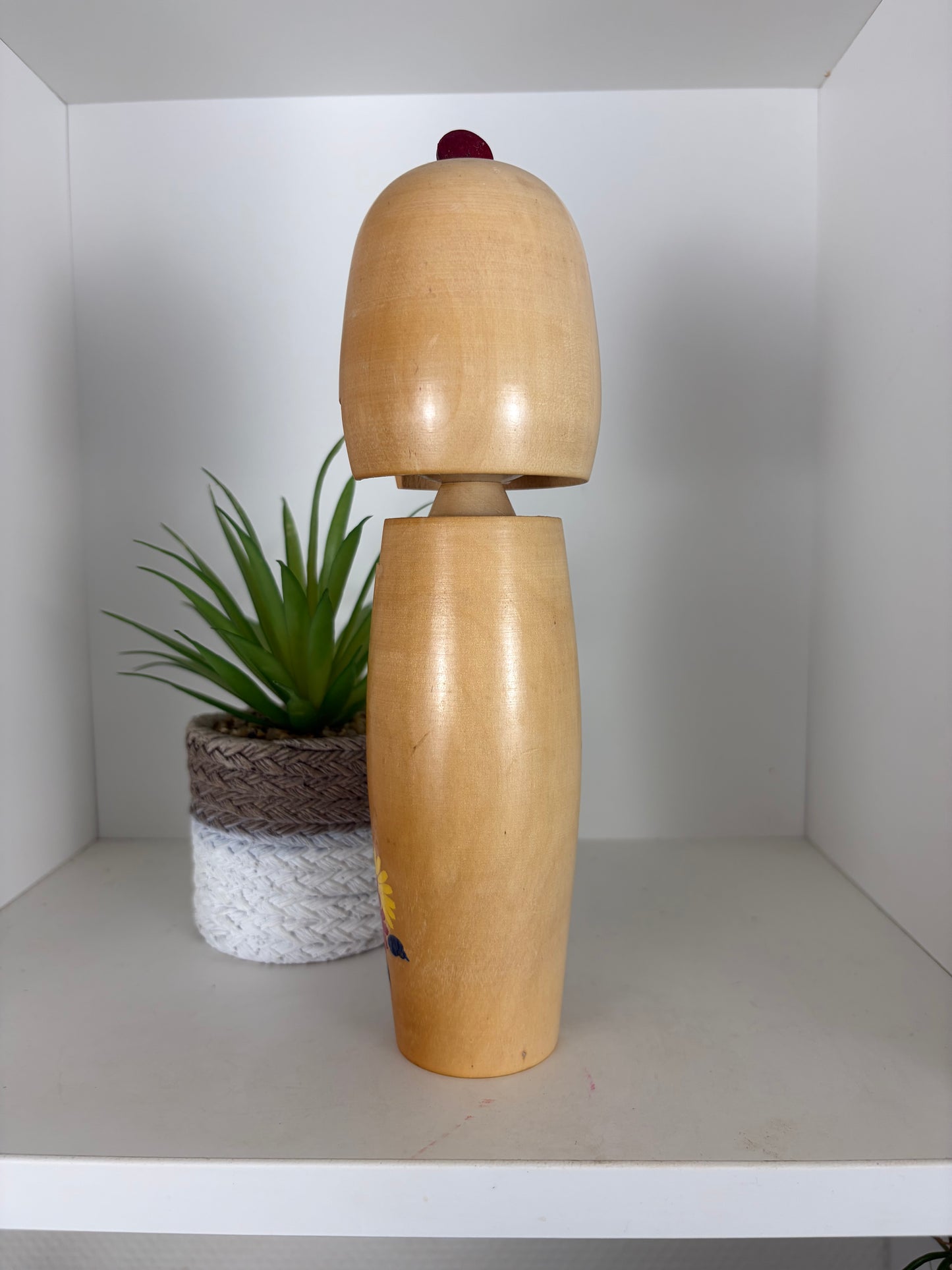 Vintage Gumma kokeshi by Kunio Miyagawa (1933-)