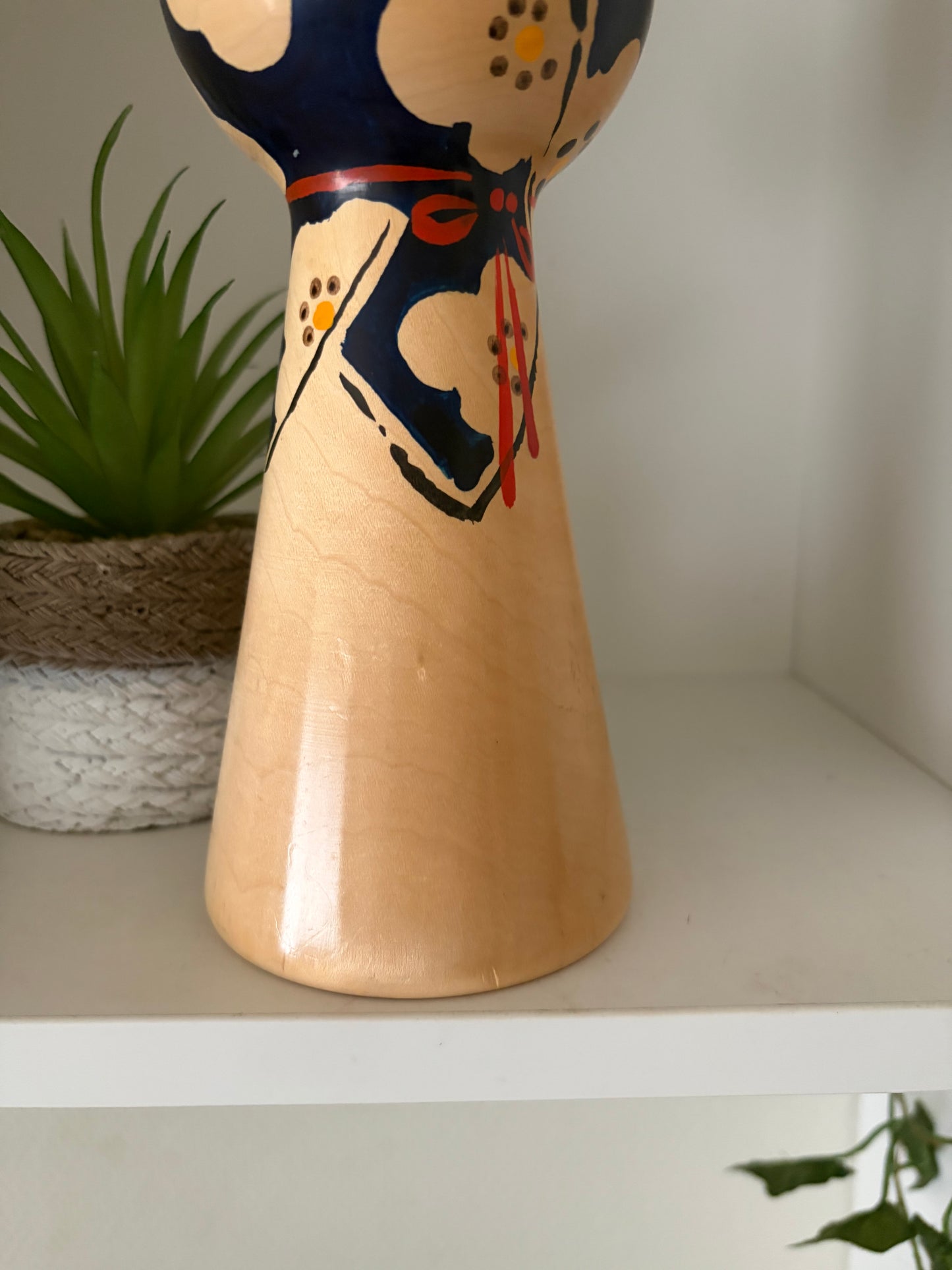 Vintage Japanese Sosaku Kokeshi by Kiyohara Takao (1916-)