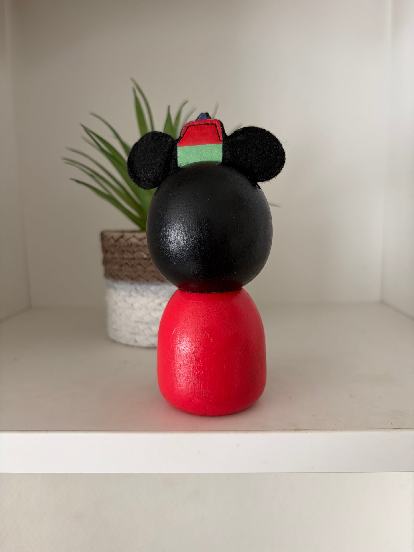 Vintage creative kokeshi from Mickey Mouse