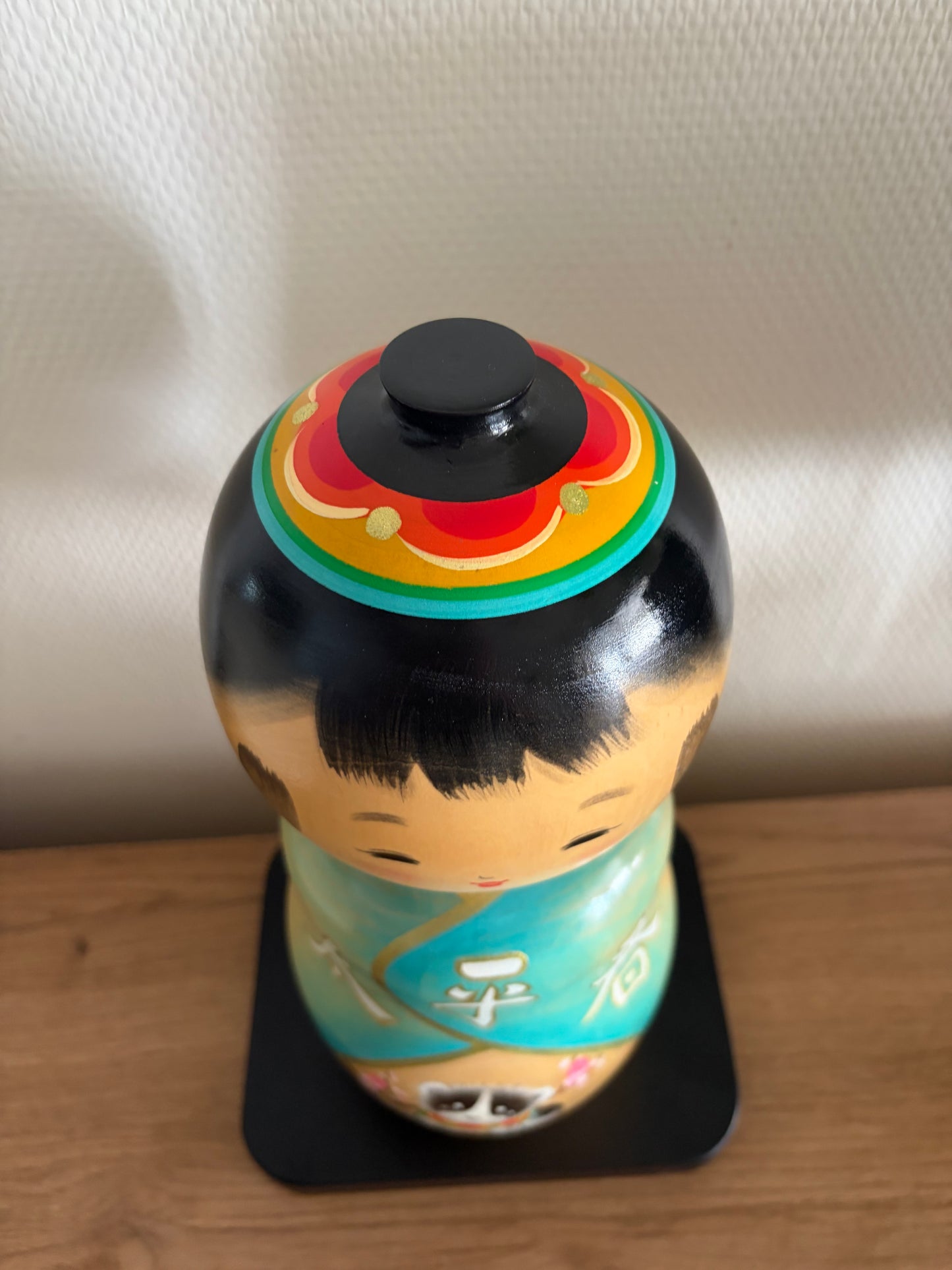 Vintage Sosaku kokeshi by Sato Kouson