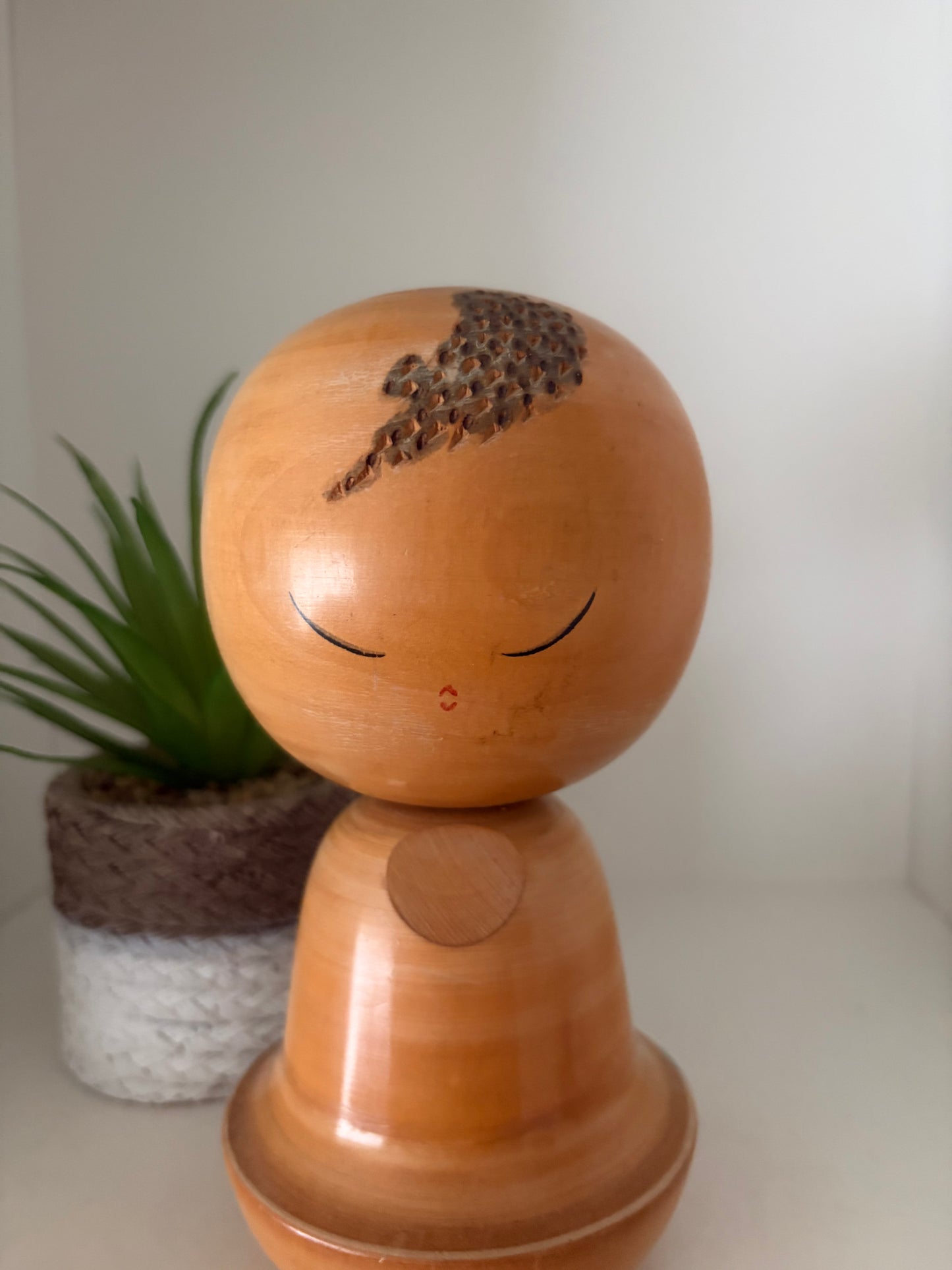 Exclusive Vintage Sosaku Kokeshi by Tanaka Harumasa (1916-1966)
