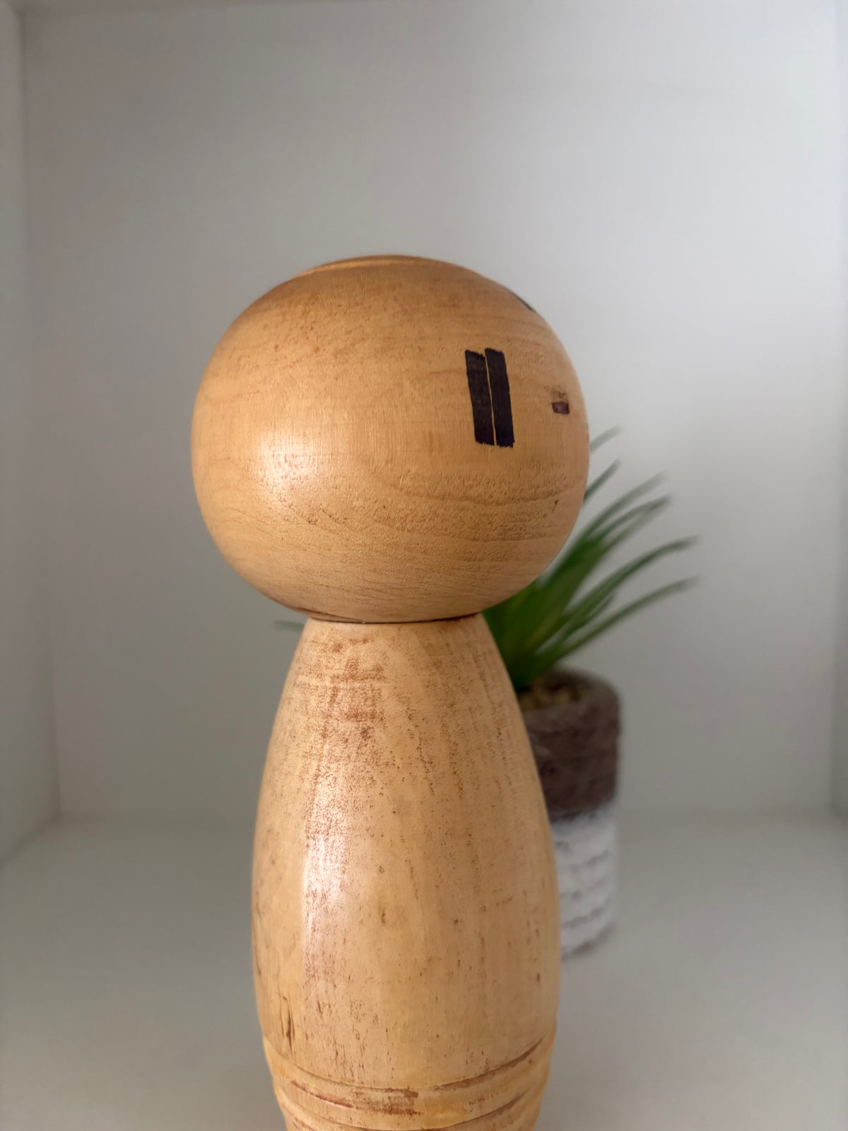 Rare vintage Sosaku kokeshi by Shido Shozan (1932-1995)