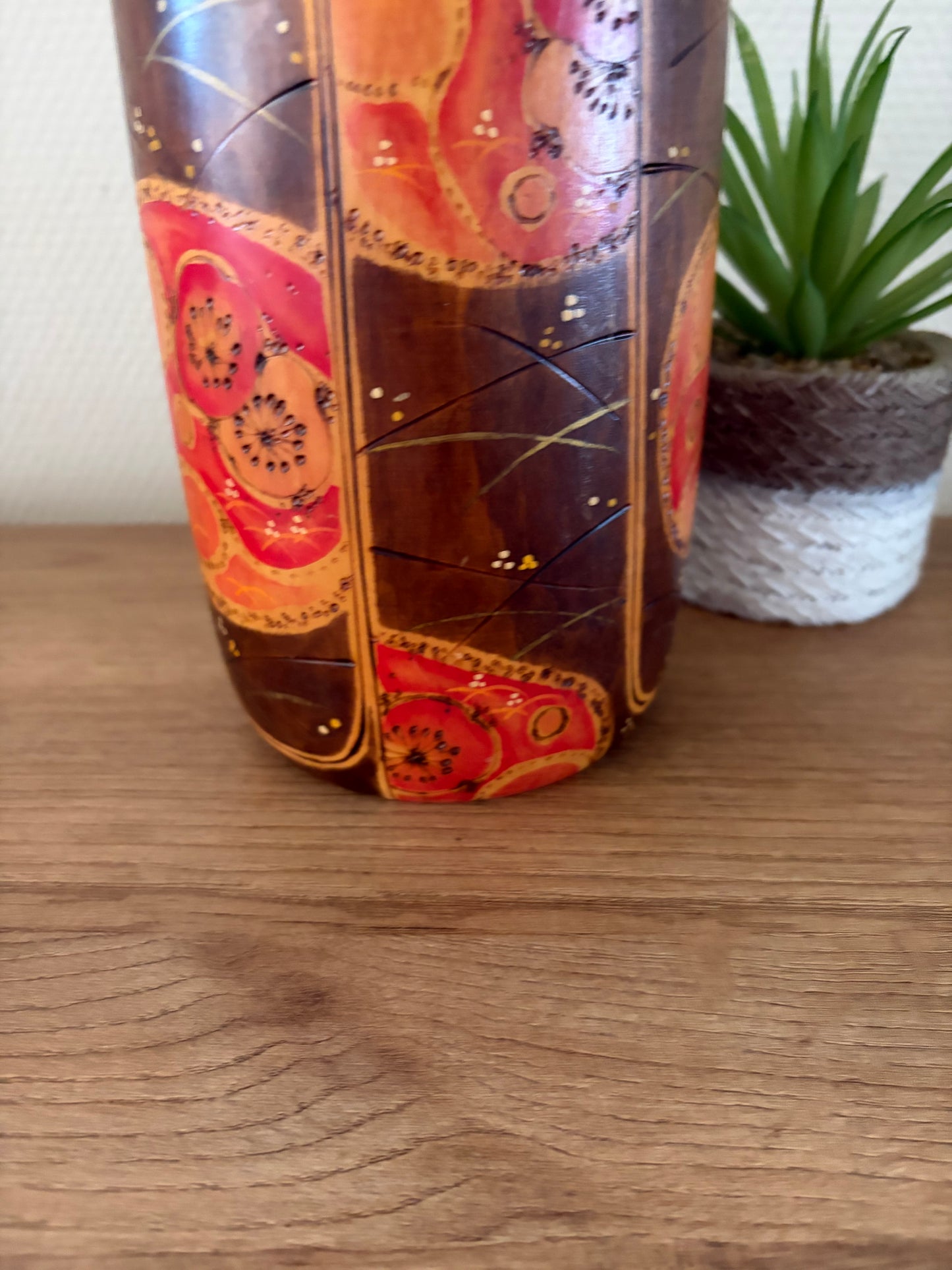 Rare vintage Sosaku kokeshi by Toa Sekiguchi (1942-)