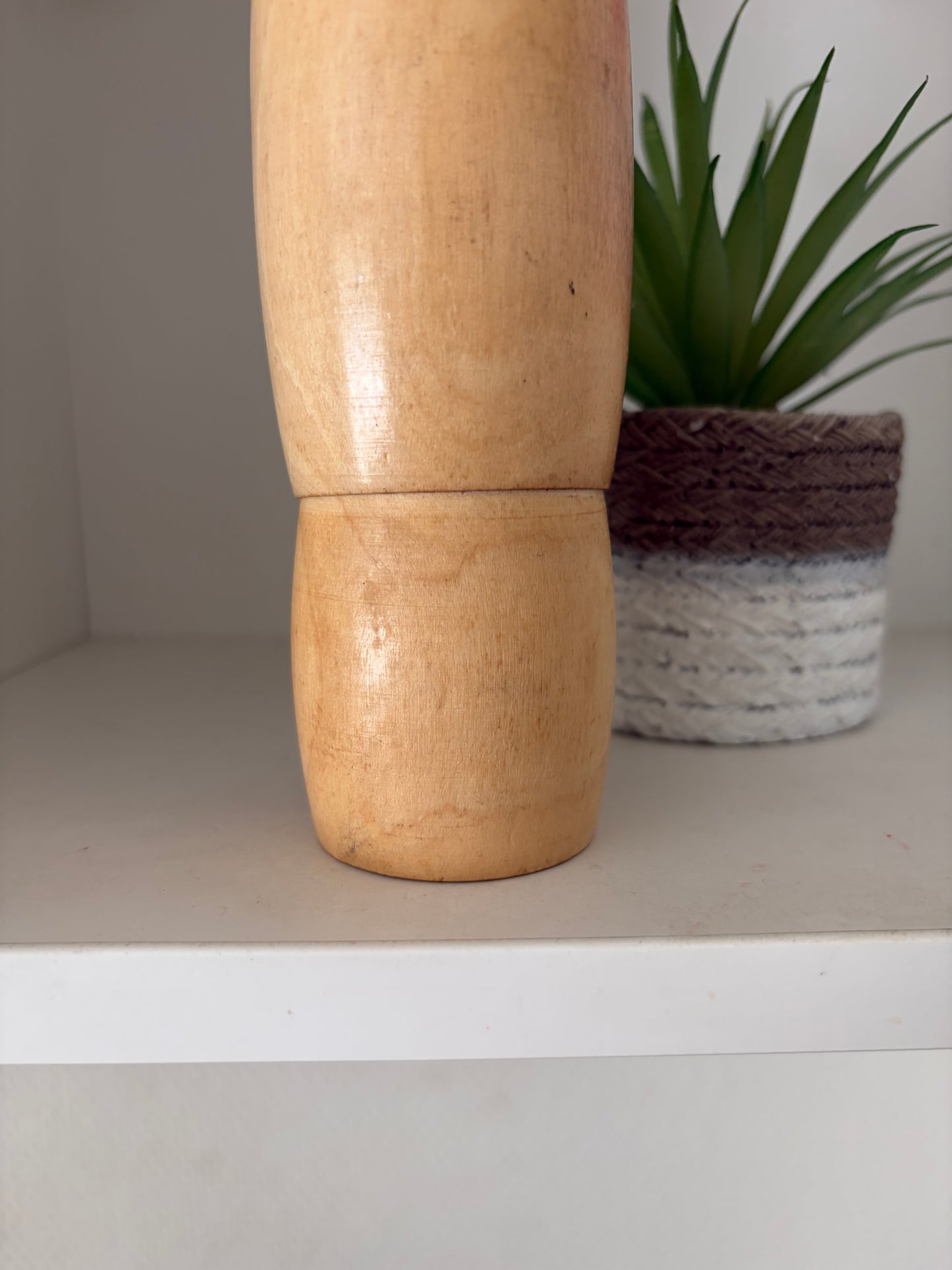Vintage Sosaku kokeshi by Yajima Suiho (1915-)