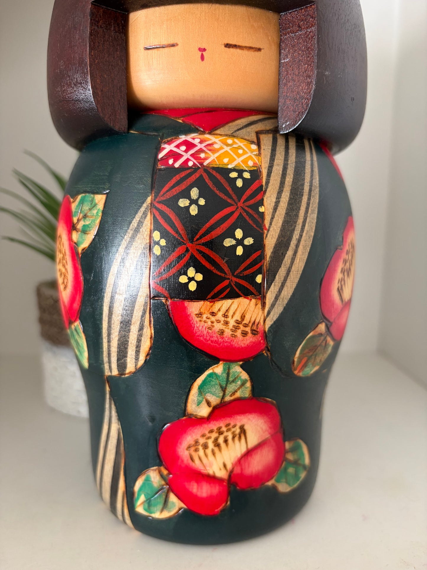 Exclusive Vintage Gumma Kokeshi by Yamada Genji