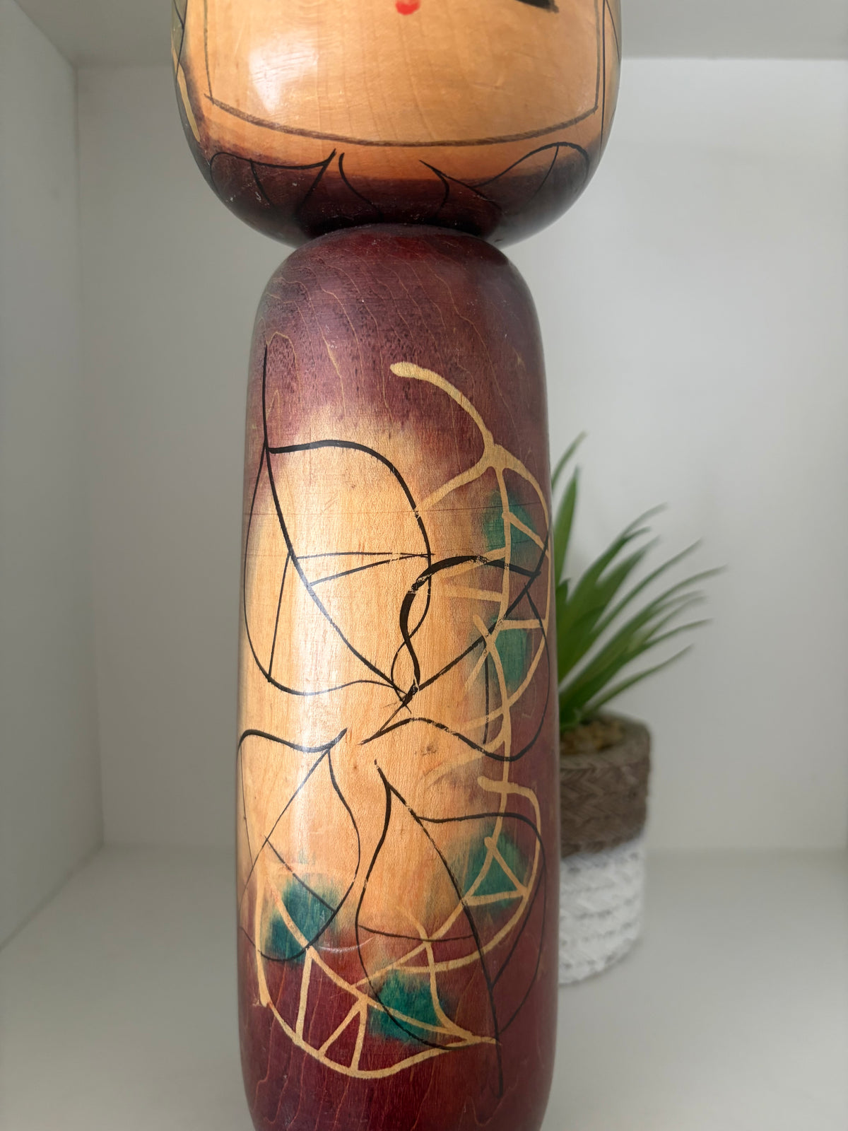 Vintage Sosaku kokeshi by Kato Masami