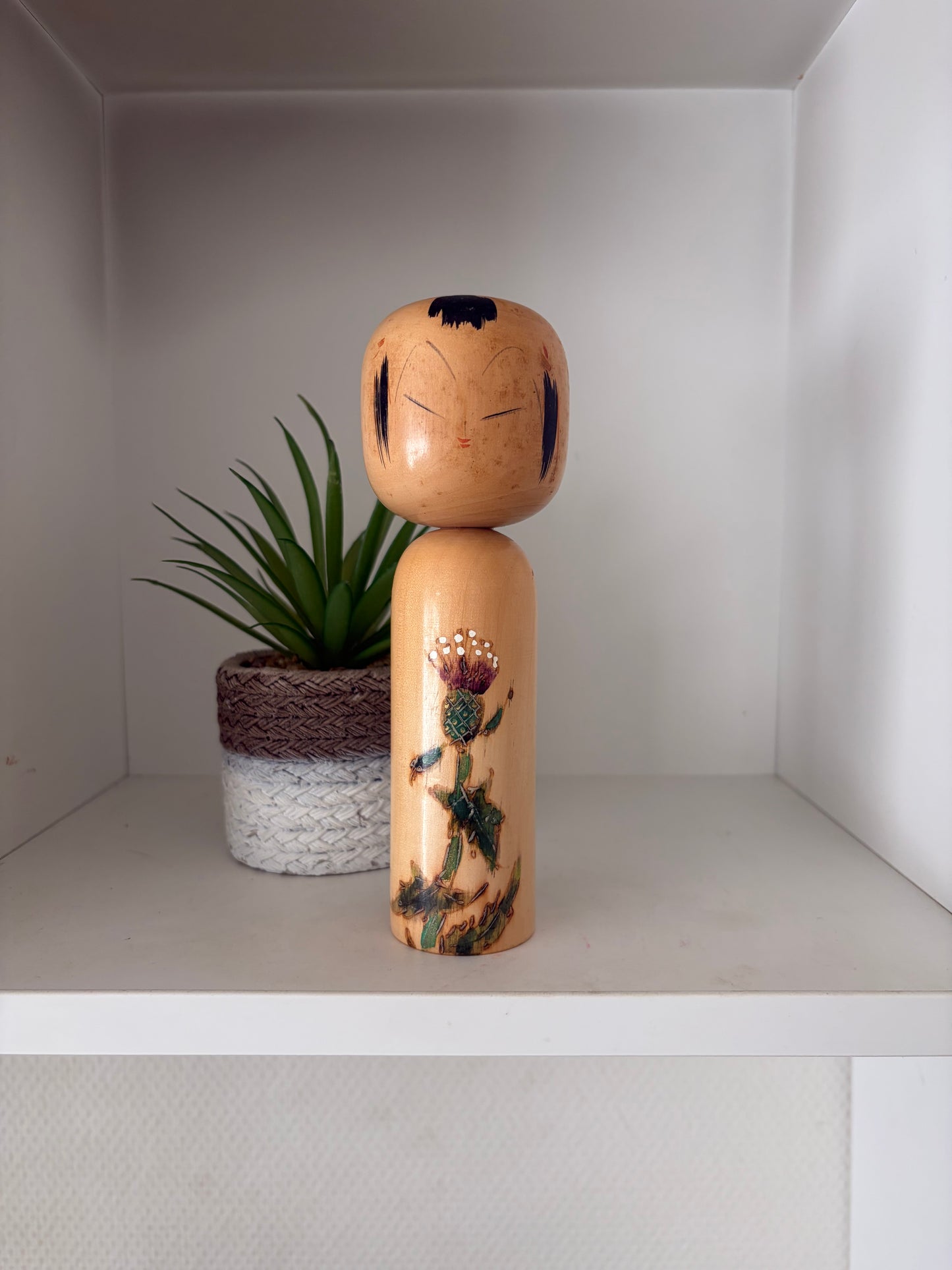 Vintage Creative Kokeshi By Takahashi Akinori (1957-)