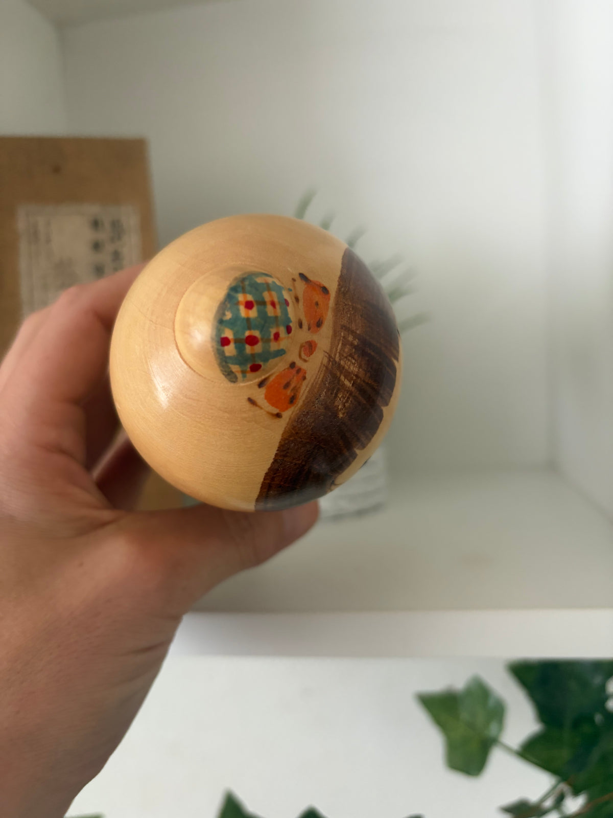 Rare vintage Sosaku kokeshi by Keiji Miyama