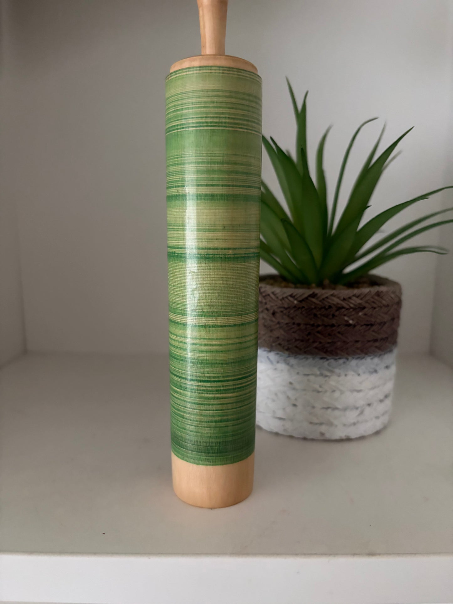 Rare Vintage Creative Kokeshi By Kahei Katase (1922-2015)