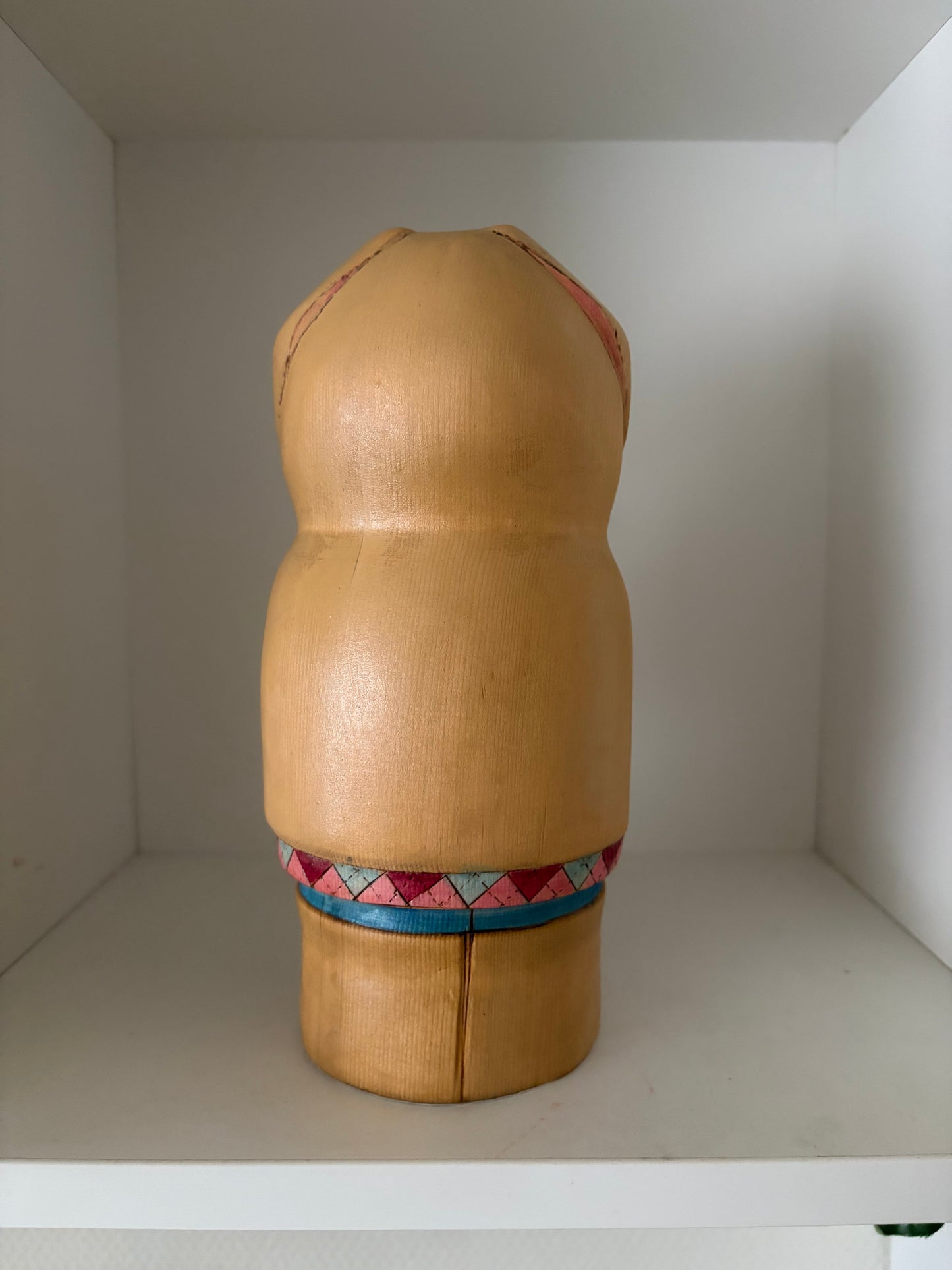 Modern Sosaku kokeshi by Yuko Yamazaki is part of her Easter Series - With box