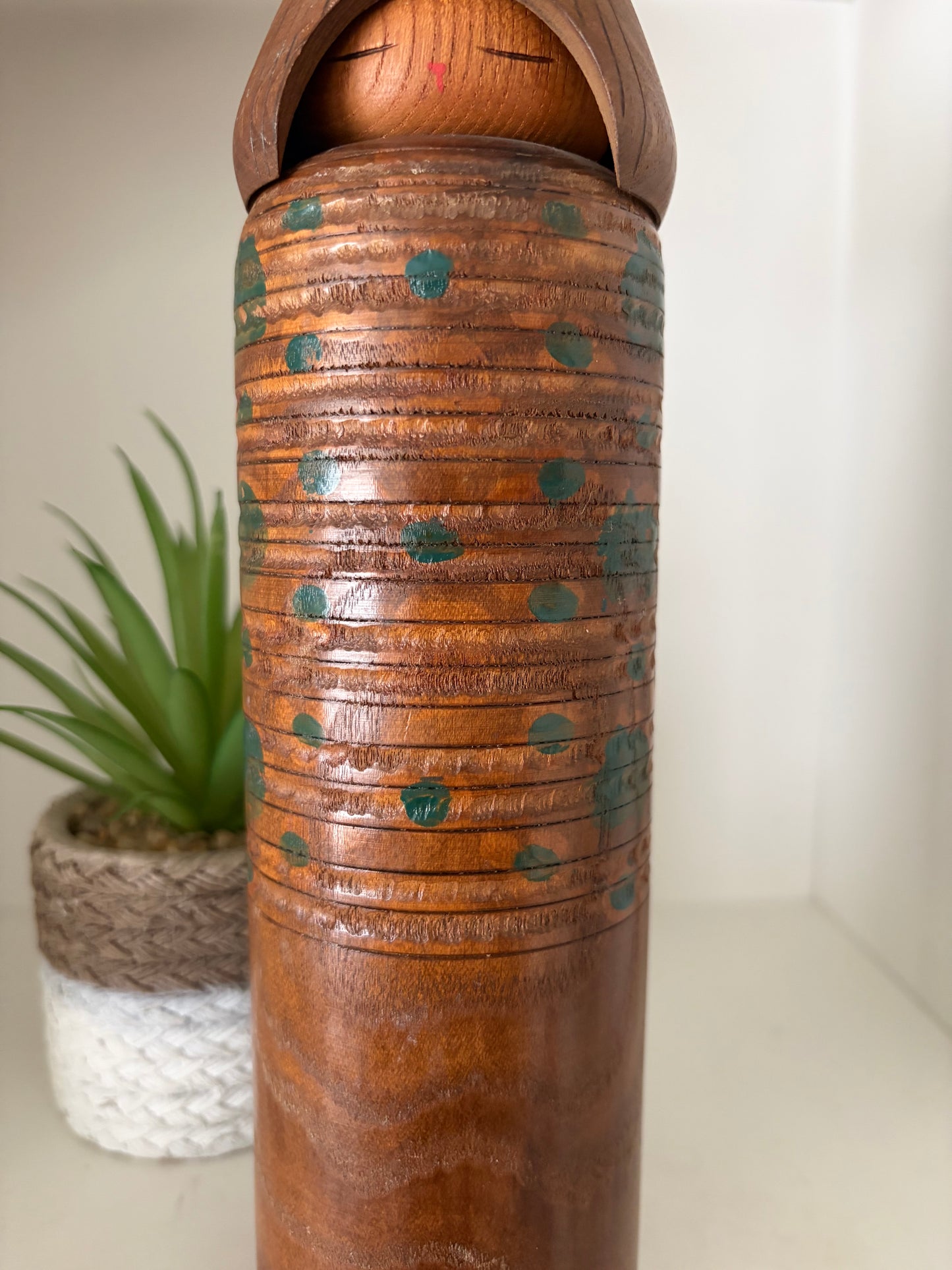 Vintage  Sosaku Kokeshi By Miyajima Muhitsu (1929-)