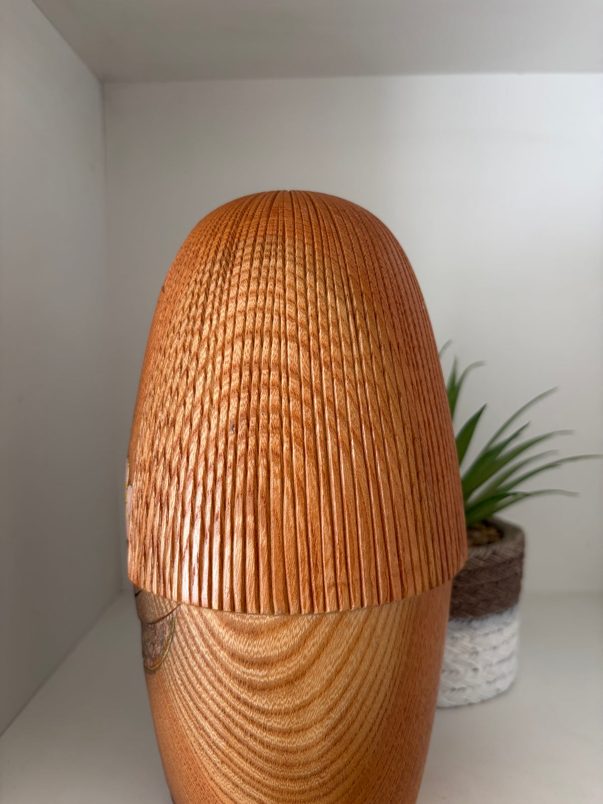 Exclusive Sosaku kokeshi by Aoki Ryoka (1931-)