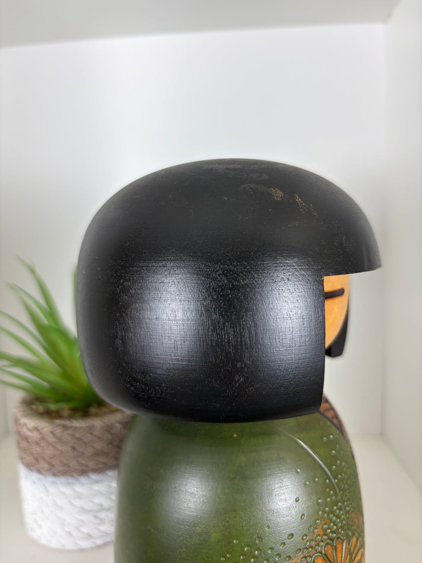 Vintage Gumma kokeshi by Kisaku