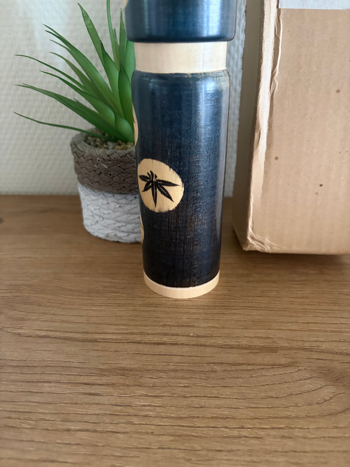 Rare vintage Sosaku kokeshi by Sato Suigai (1920-)