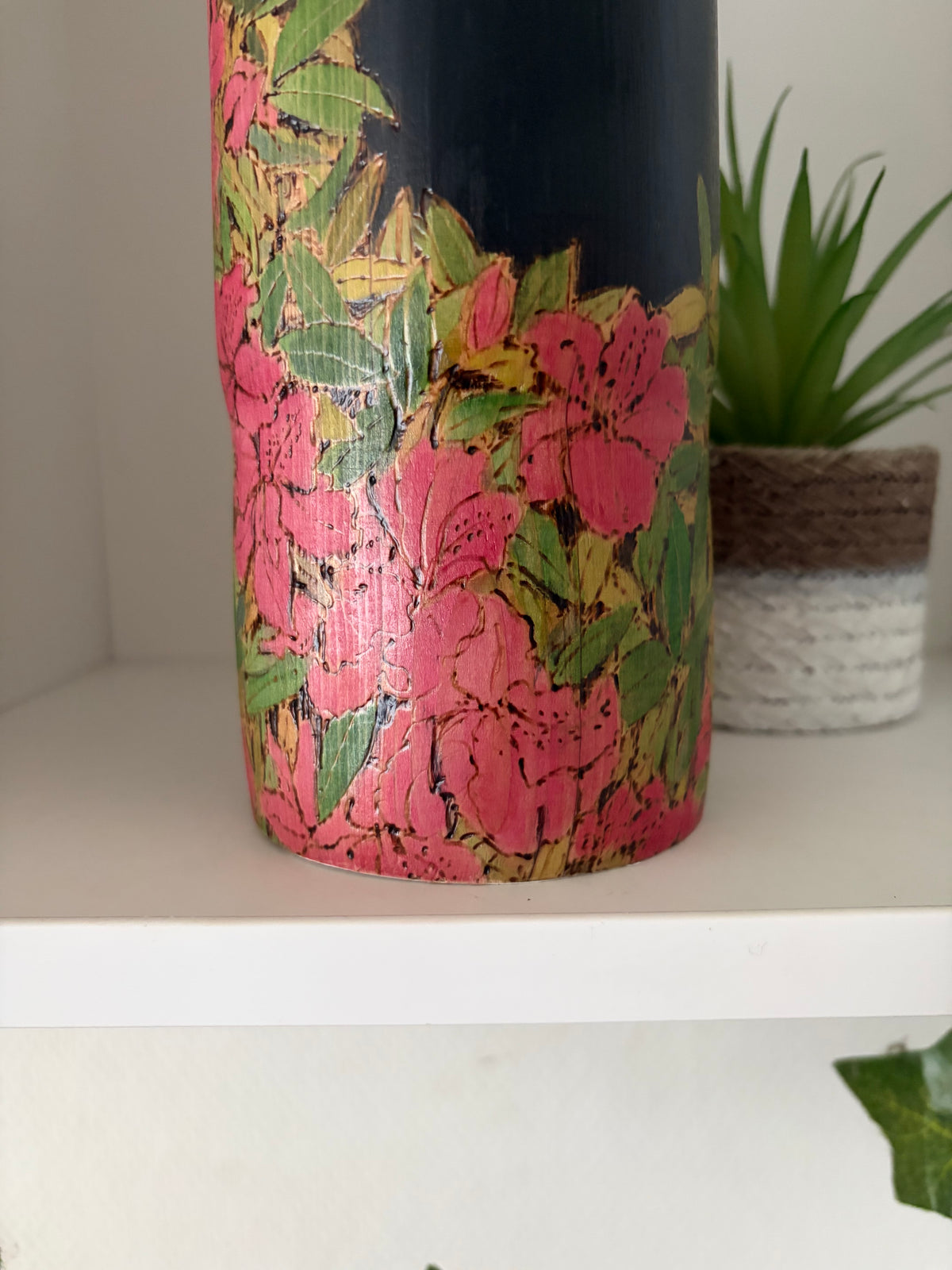 Exclusive one of a kind kokeshi by Yuko Yamazaki