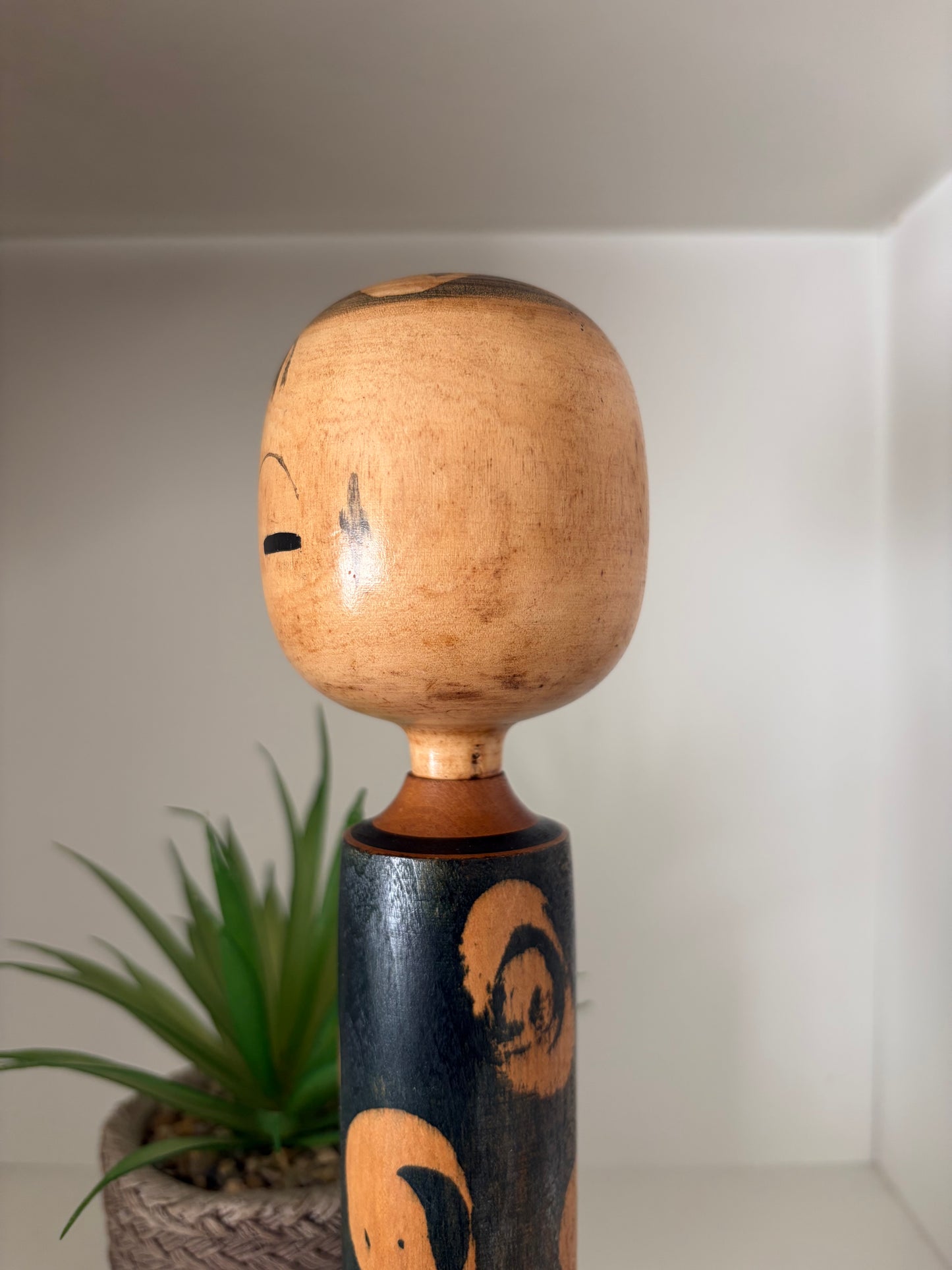 Rare Vintage Creative Kokeshi By Kahei Katase (1922-2015)