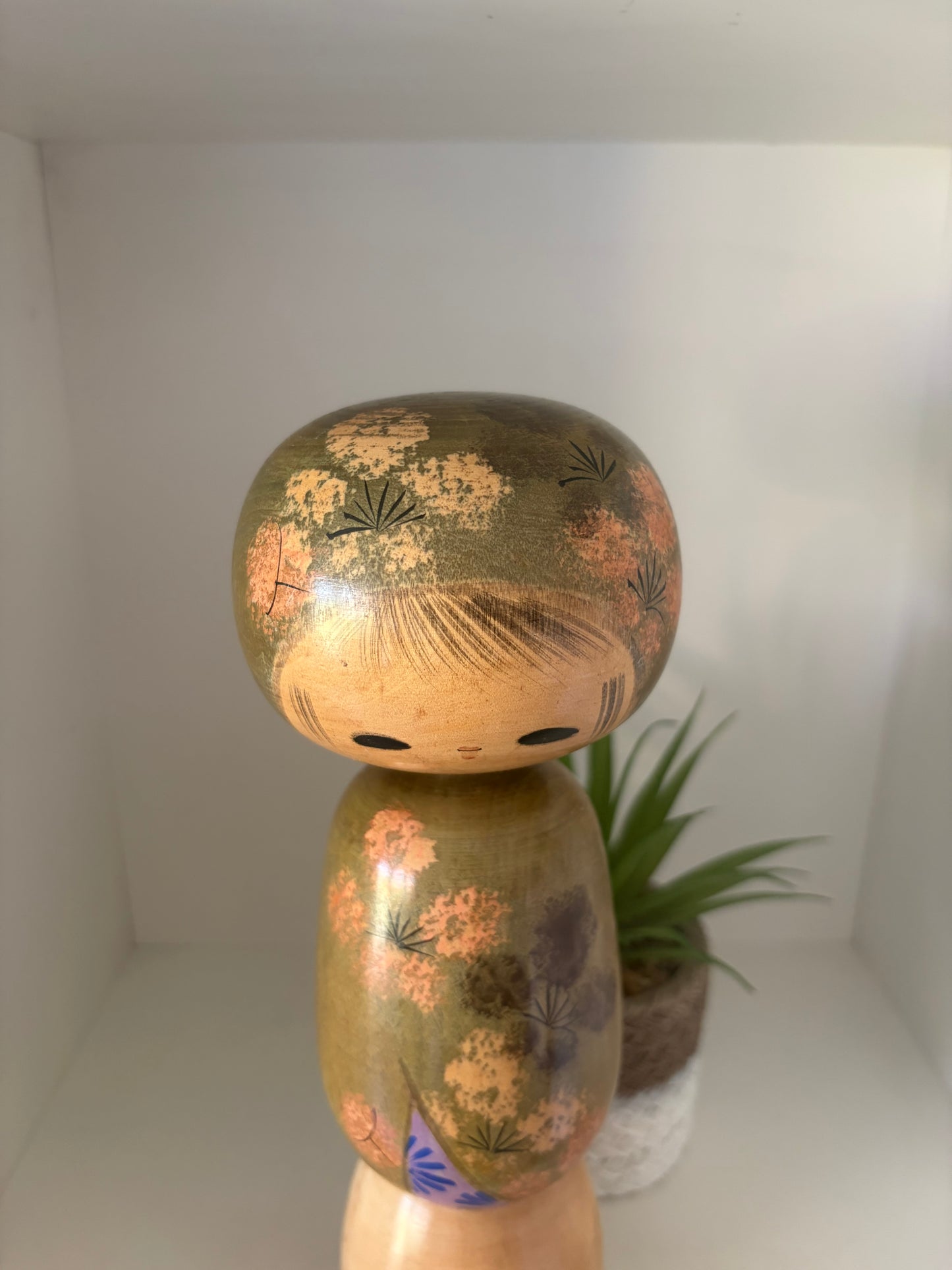 Rare Vintage Sosaku kokeshi by Kato Masami (1925-)