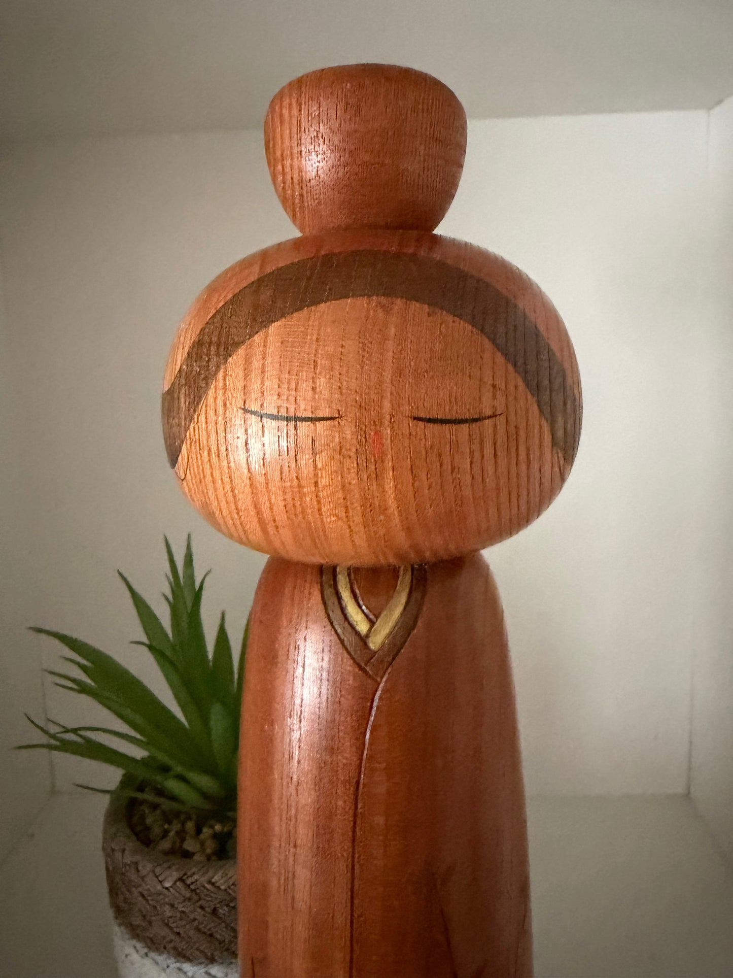 Vintage Sosaku kokeshi by Daisuke Takeda