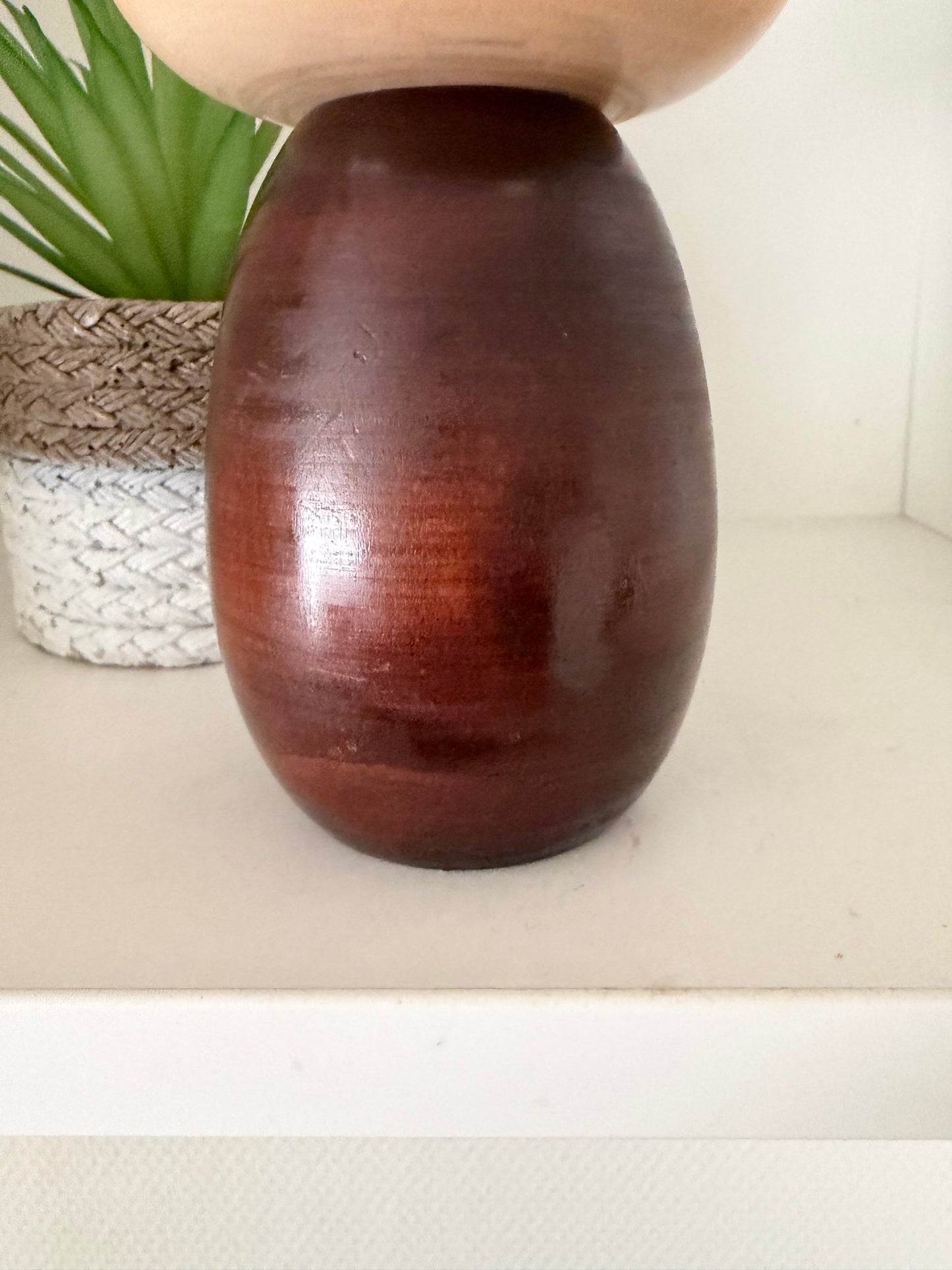Vintage Sosaku kokeshi by Yuji Kawase (1938-)