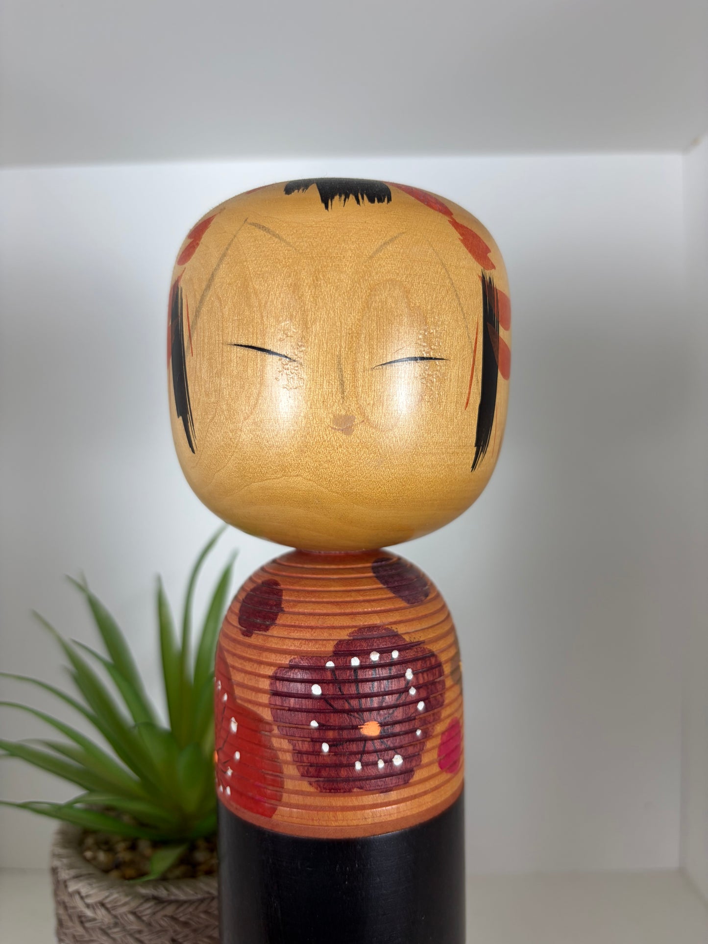 Vintage Creative Kokeshi By Takahashi Akinori (1957-)