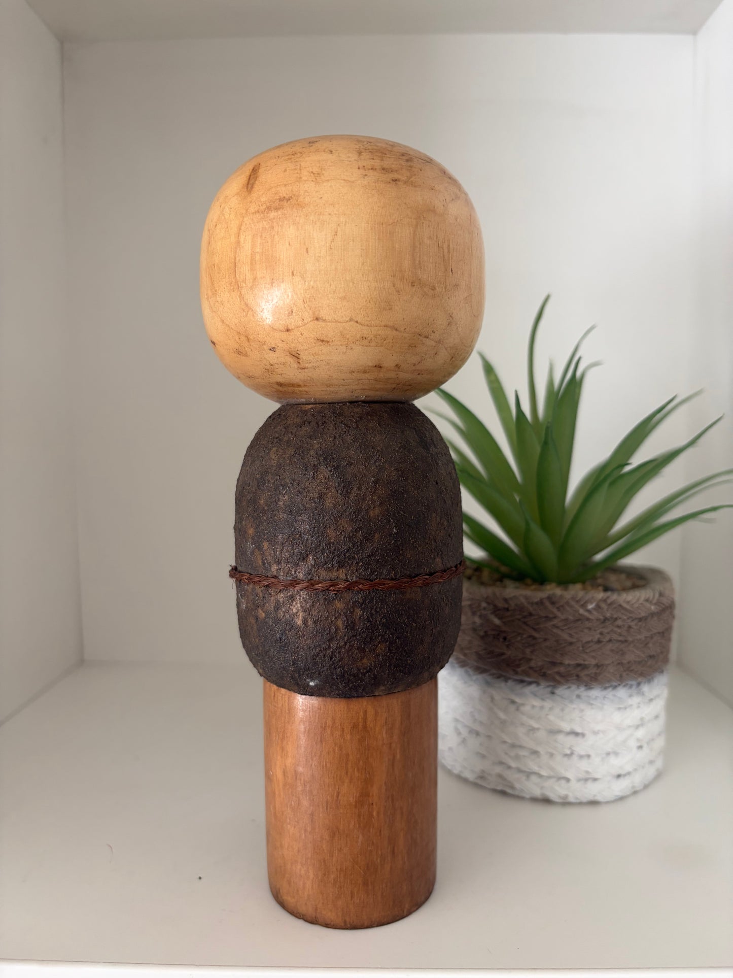 Vintage Sosaku kokeshi by Kiyohara Takao