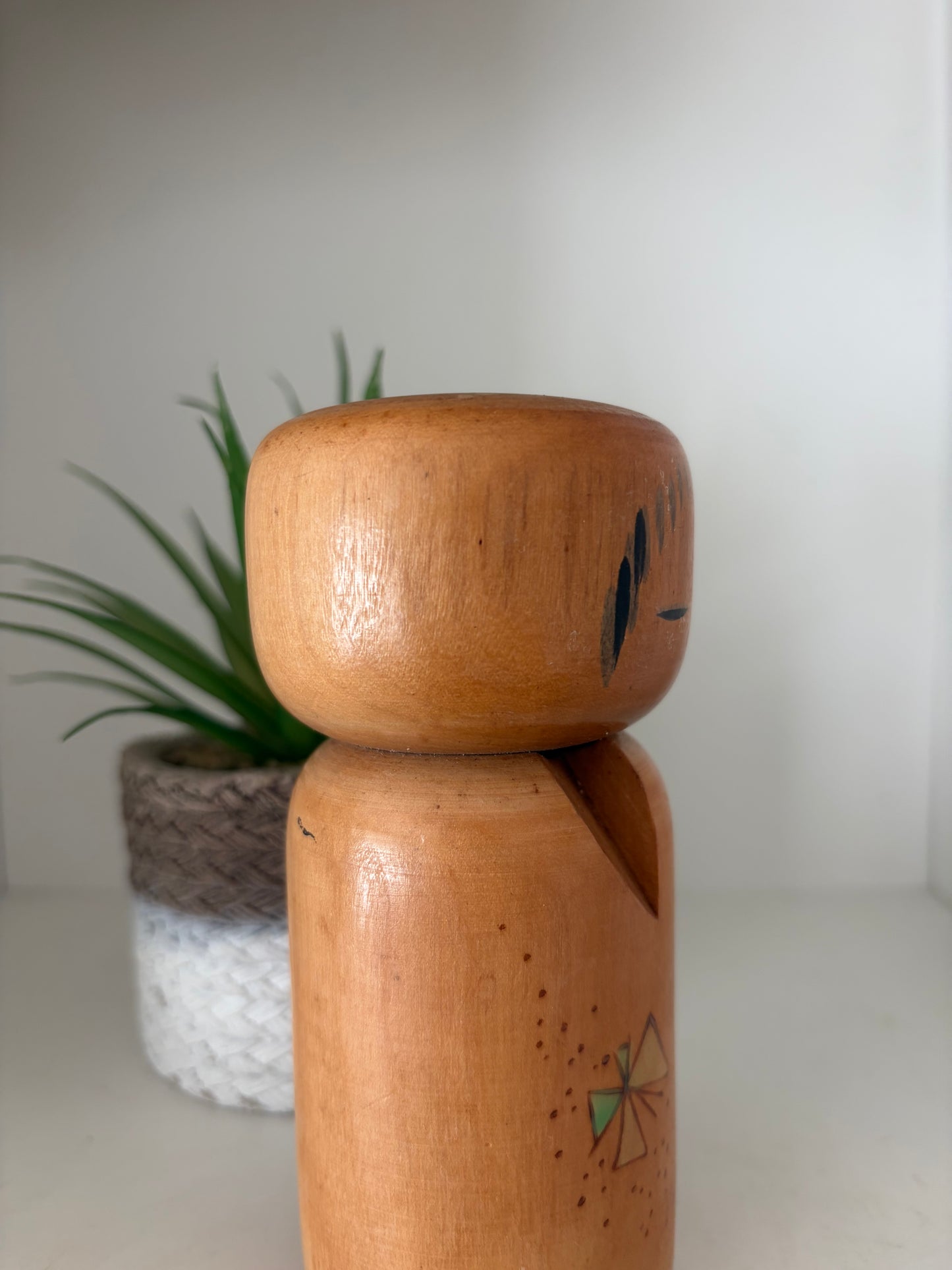 Rare Vintage Sosaku kokeshi by Yuji Kawase (1938-)