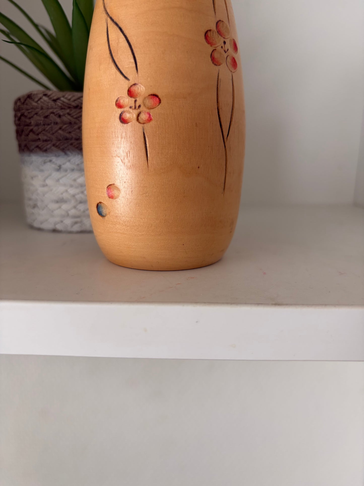 Rare Vintage Creative Kokeshi By Tsujita Ryozo (1923-)