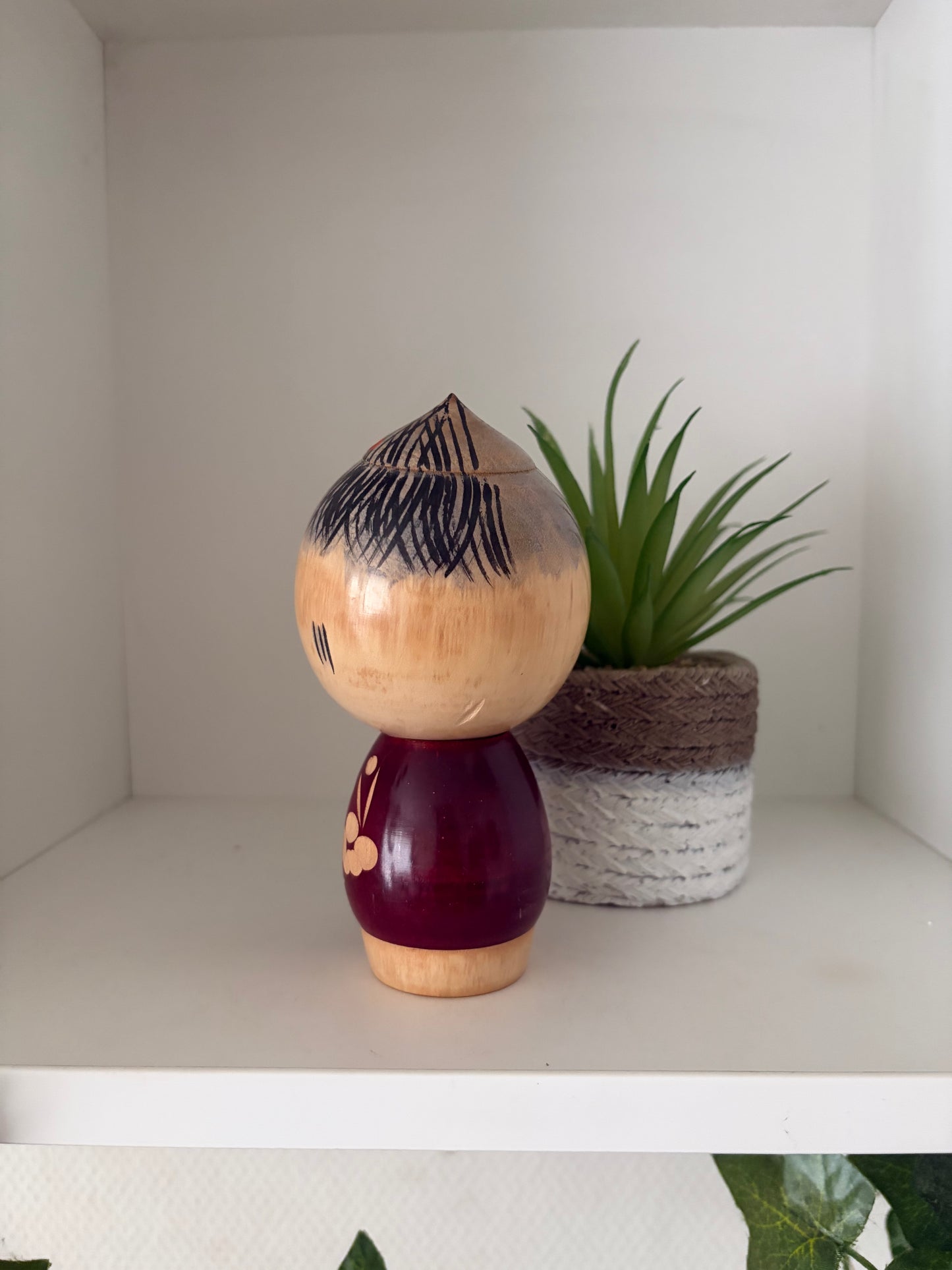 Rare vintage Sosaku kokeshi by Yuji Kawase (1938-)