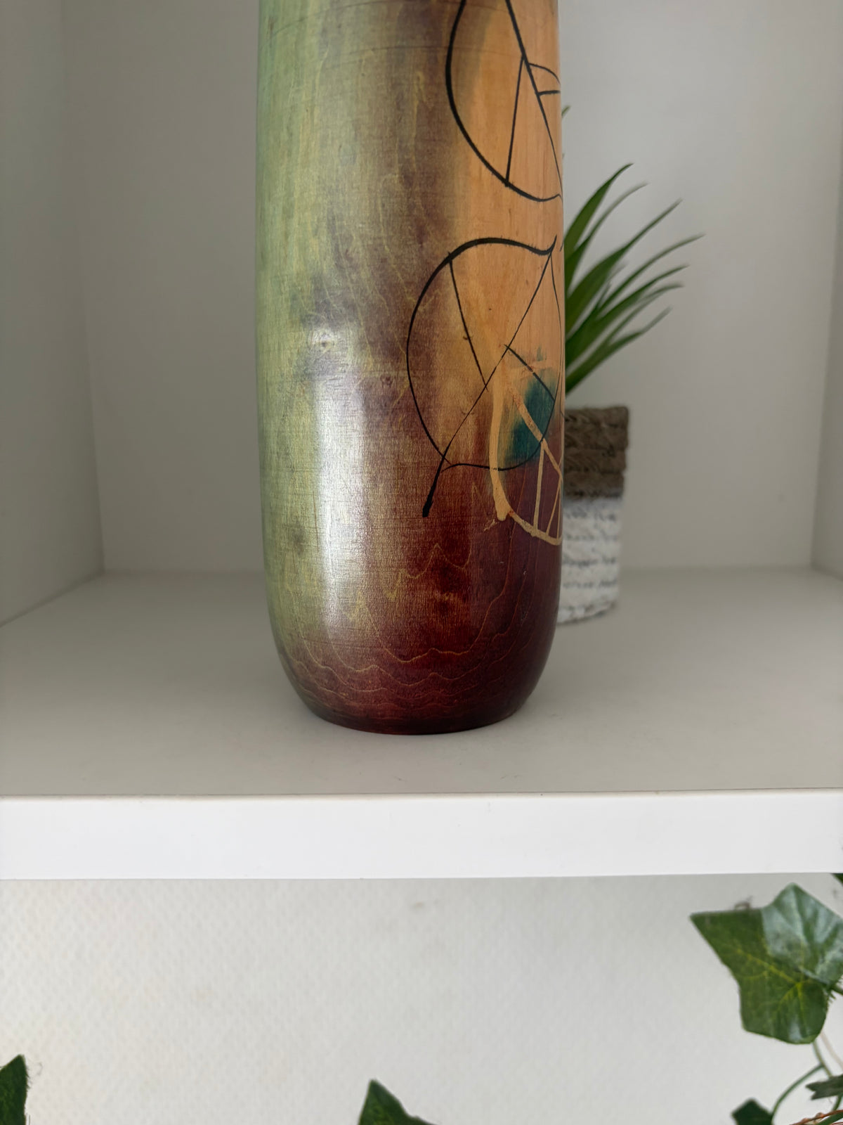 Vintage Sosaku kokeshi by Kato Masami