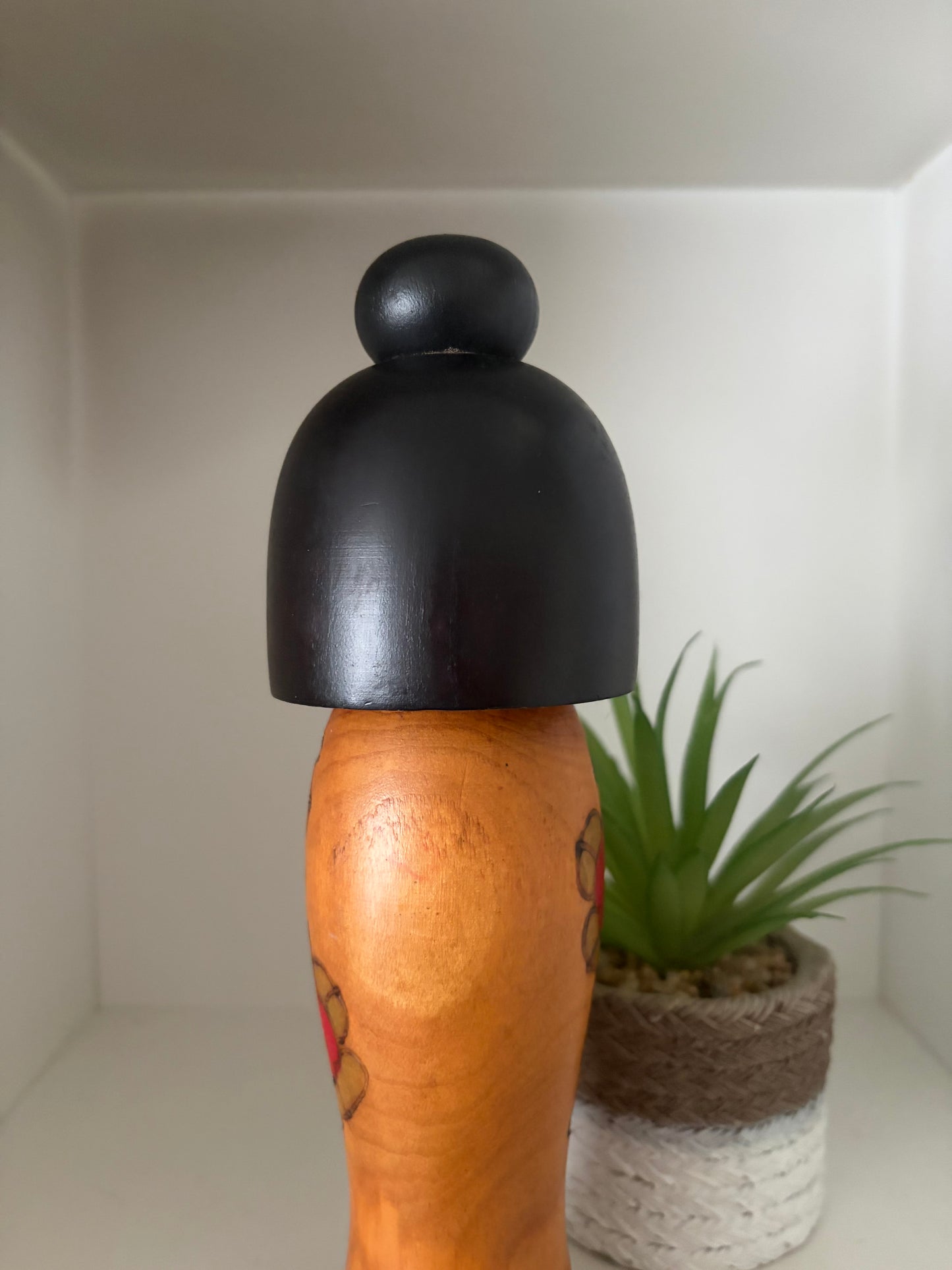 Vintage Gumma Kokeshi By Kazuo Takamizawa (1927-)