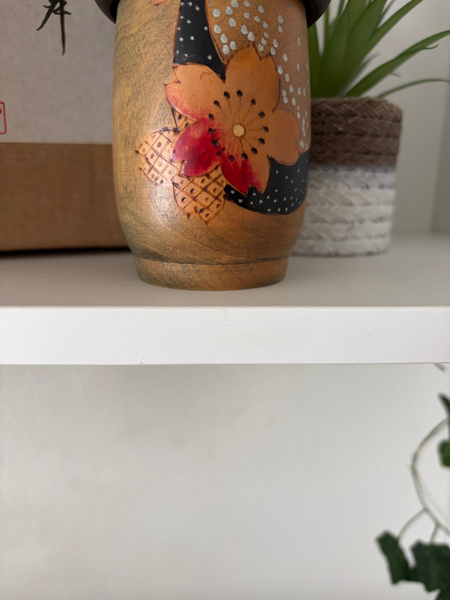 Rare vintage Sosaku kokeshi by Ishimura