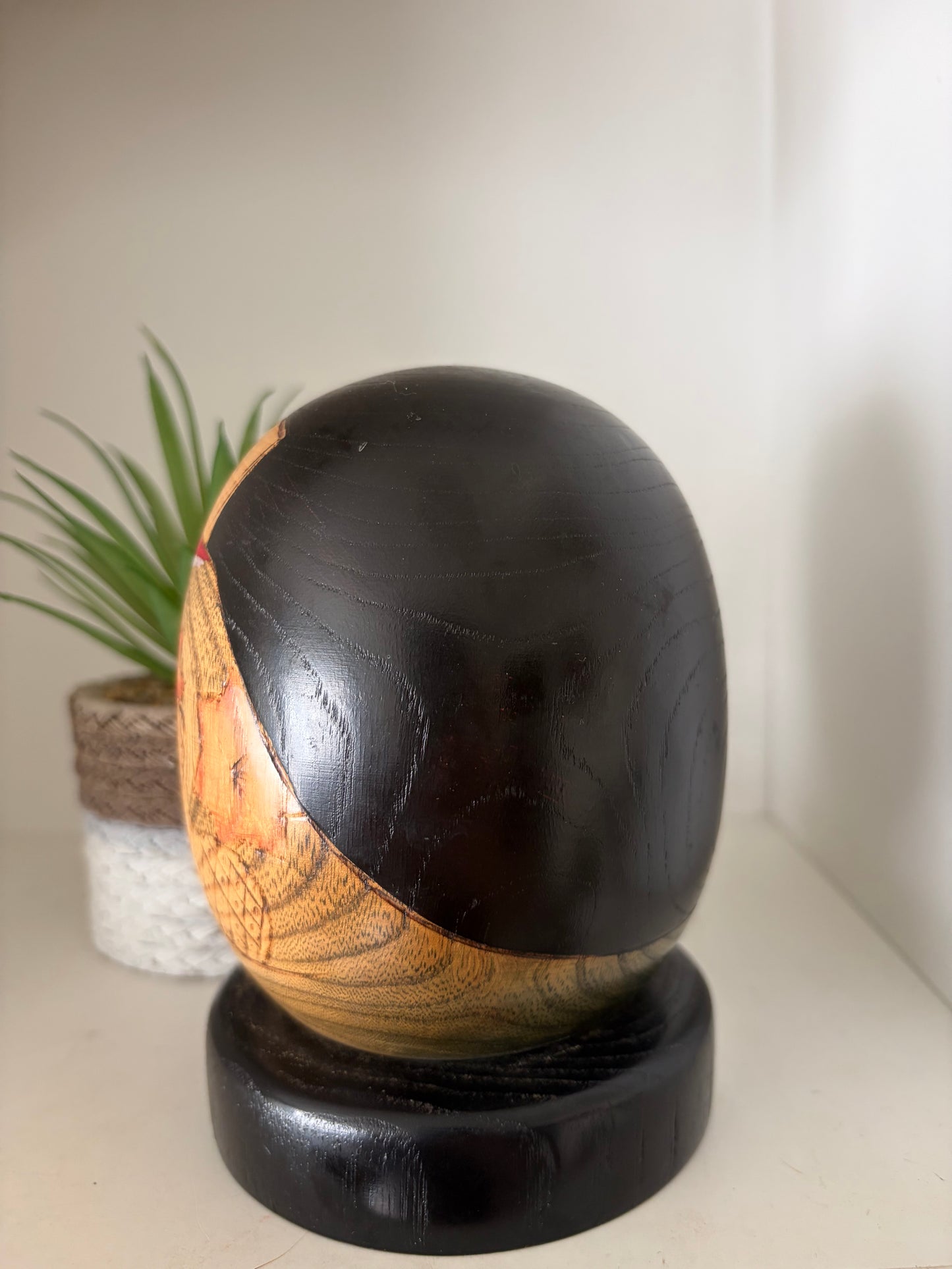 Vintage creative kokeshi by Hajime Miyashita(1940-)