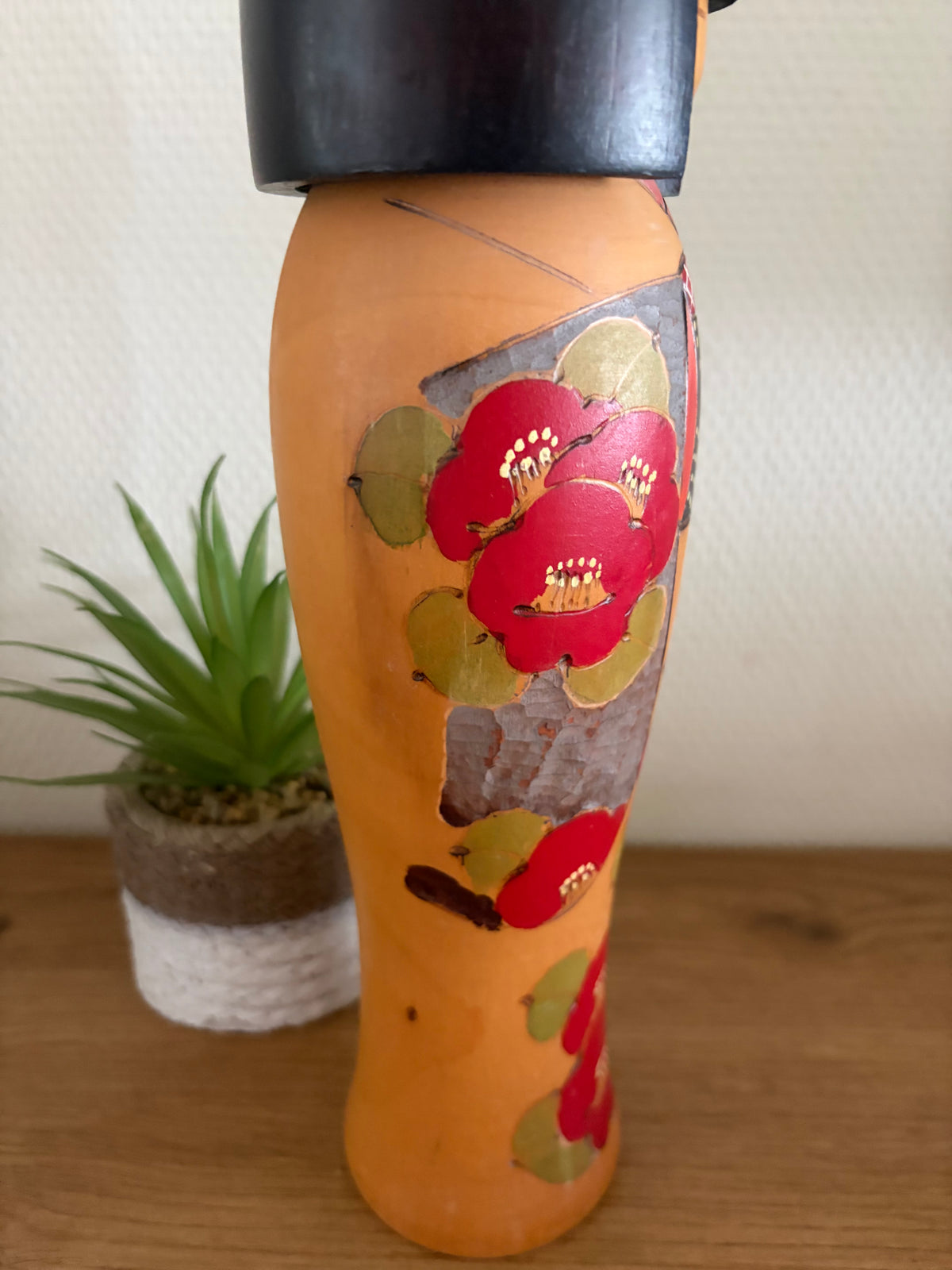 Vintage Gumma kokeshi by Kazuo Takamizawa (1927-) BIG version!